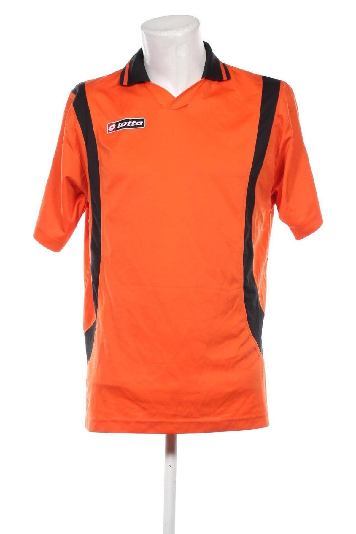 Herren T-Shirt Lotto, Größe L, Farbe Orange, Preis € 6,49