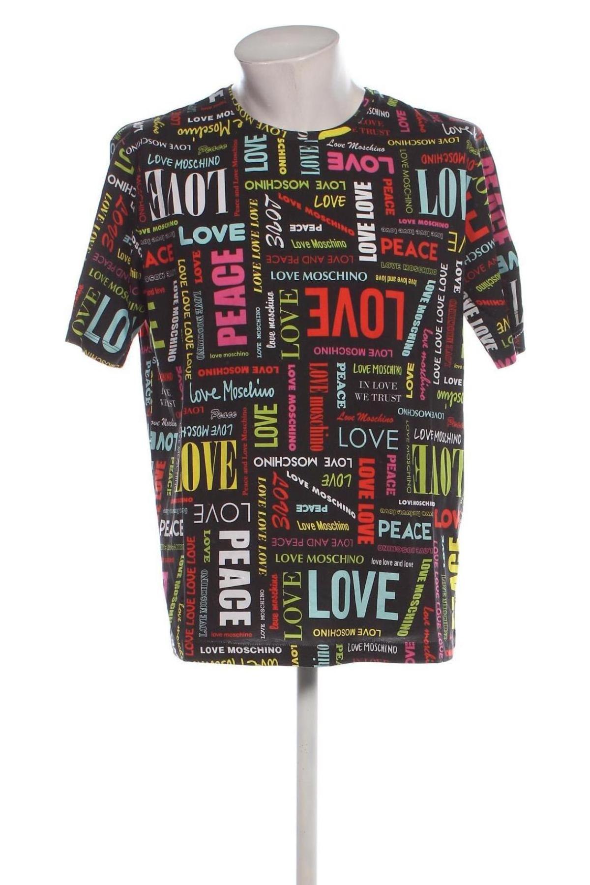 Tricou de bărbați Love Moschino, Mărime M, Culoare Multicolor, Preț 375,29 Lei