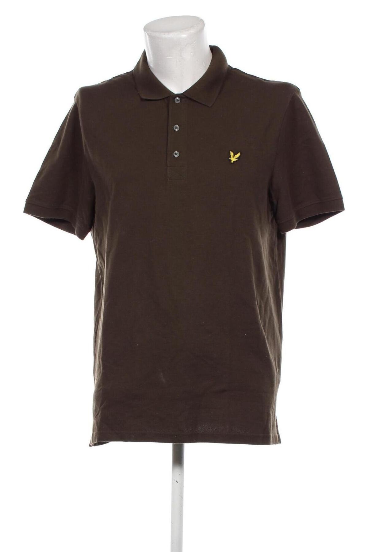 Męski T-shirt Lyle & Scott, Rozmiar XL, Kolor Brązowy, Cena 230,99 zł