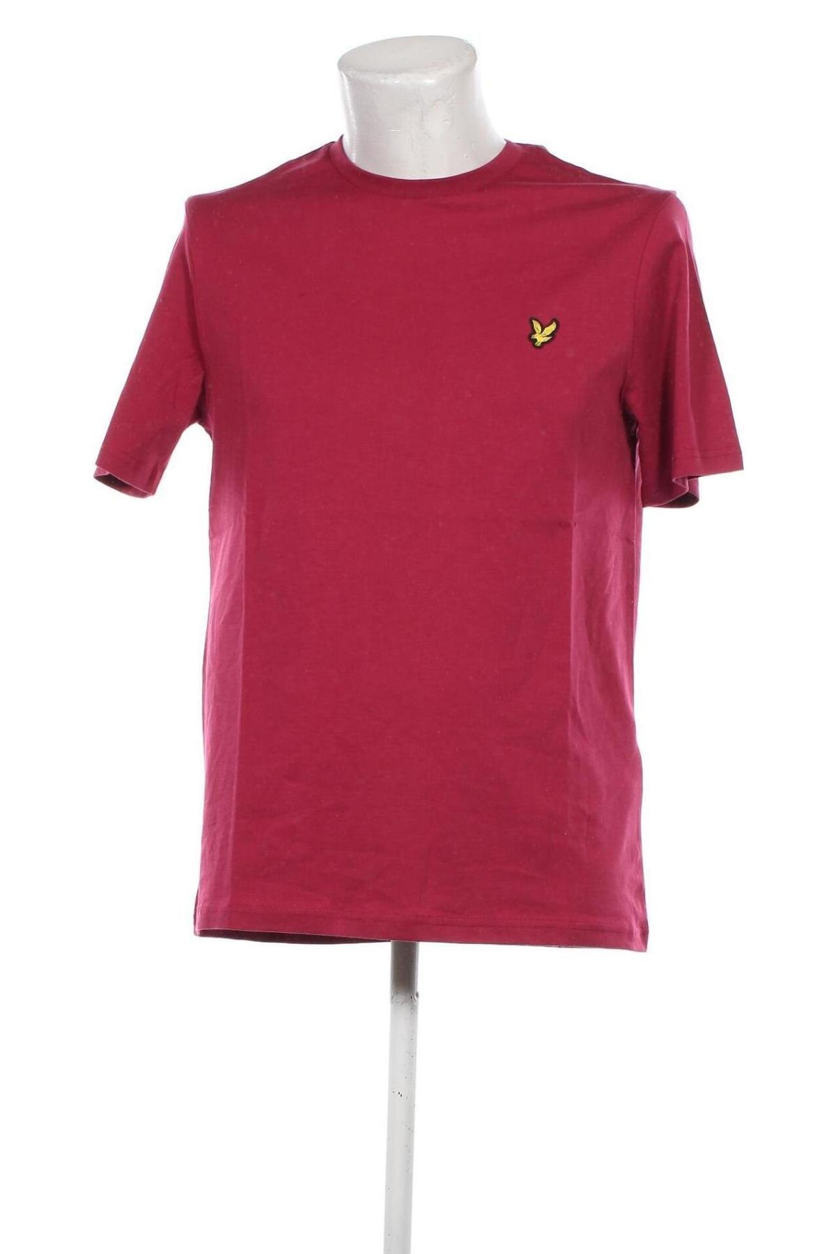 Tricou de bărbați Lyle & Scott, Mărime M, Culoare Roz, Preț 184,49 Lei