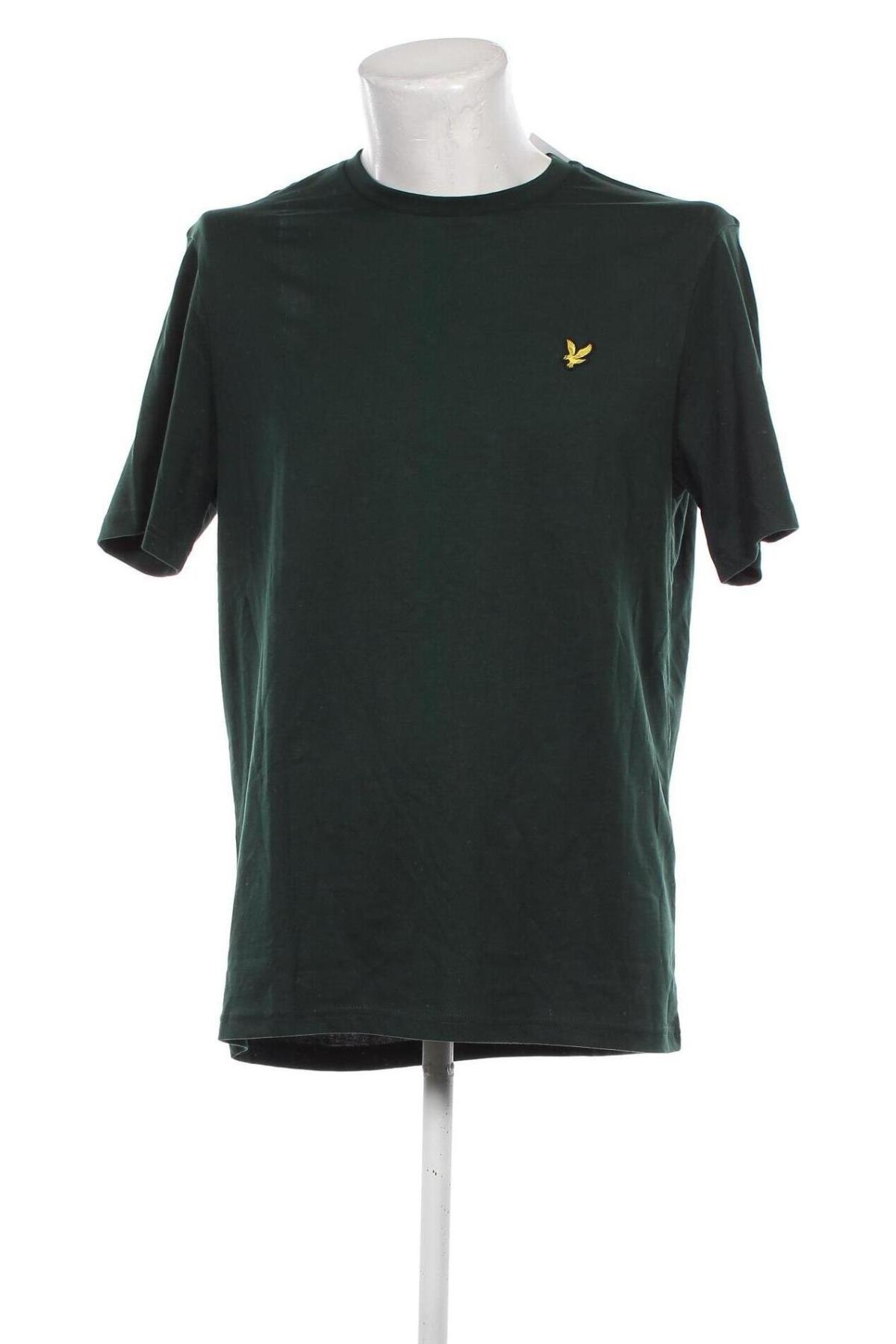 Tricou de bărbați Lyle & Scott, Mărime L, Culoare Verde, Preț 184,49 Lei