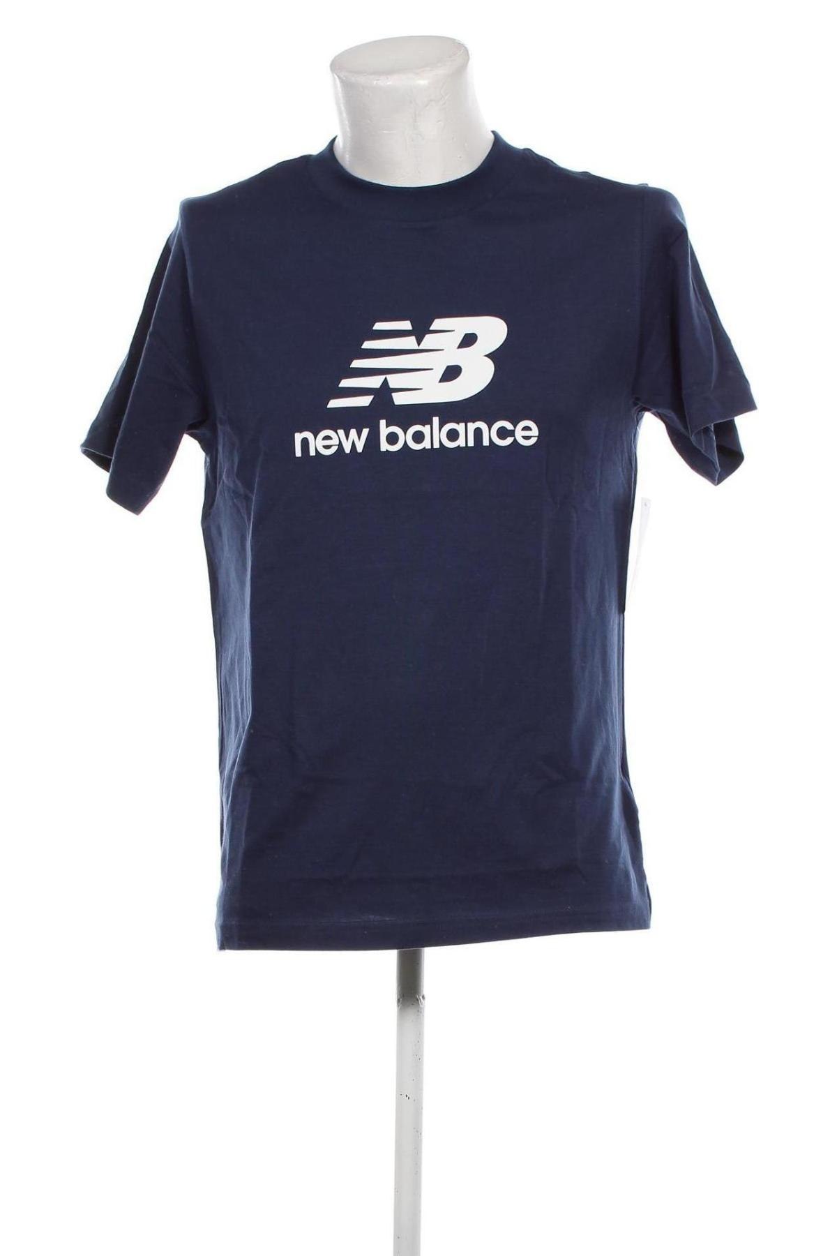 Tricou de bărbați New Balance, Mărime M, Culoare Albastru, Preț 183,99 Lei