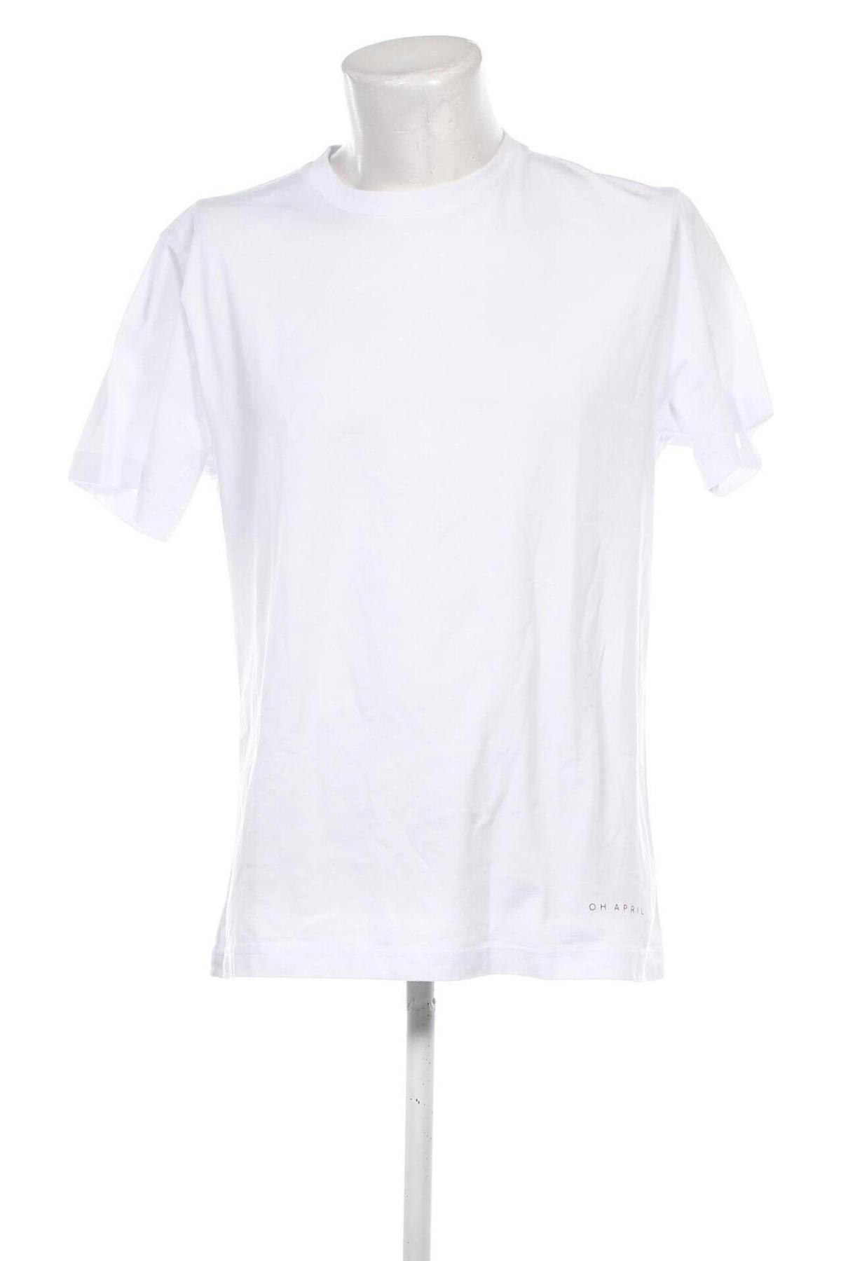 Herren T-Shirt Oh April, Größe S, Farbe Weiß, Preis € 20,49