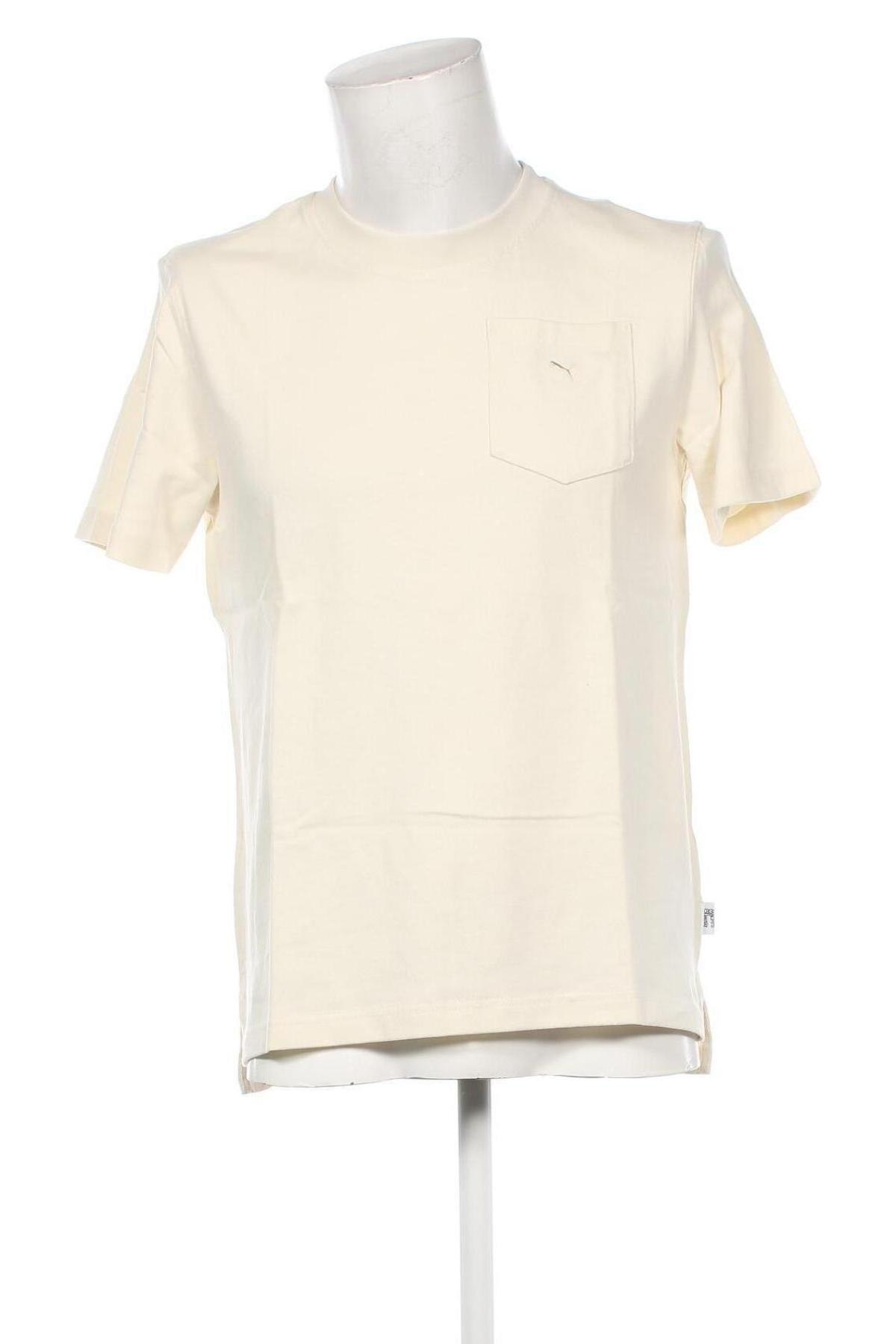 Herren T-Shirt PUMA, Größe M, Farbe Ecru, Preis € 31,99