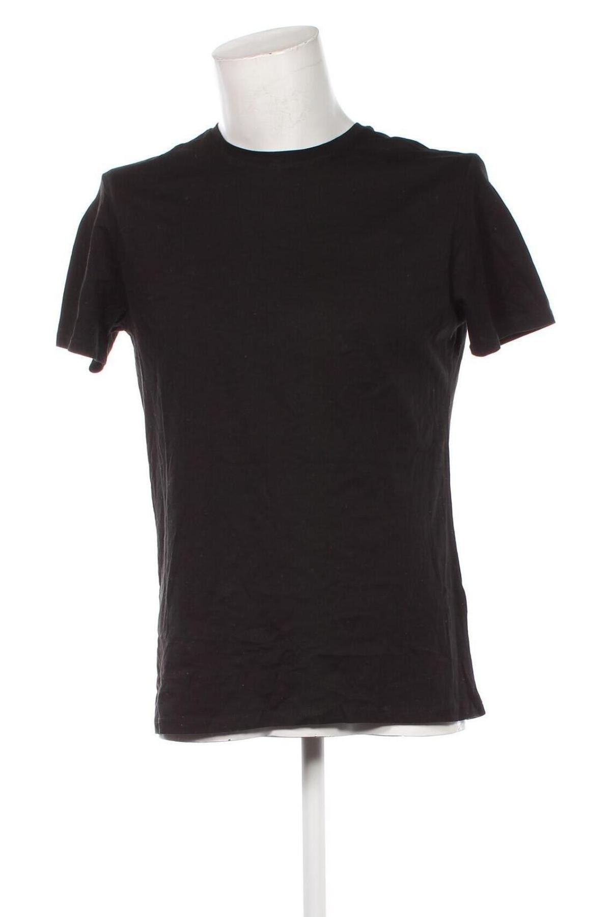 Herren T-Shirt Piazza Italia, Größe M, Farbe Schwarz, Preis € 5,99