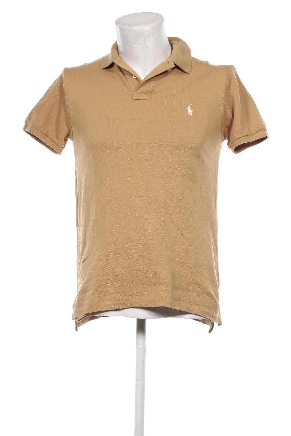 Herren T-Shirt Polo By Ralph Lauren, Größe M, Farbe Beige, Preis 90,49 €