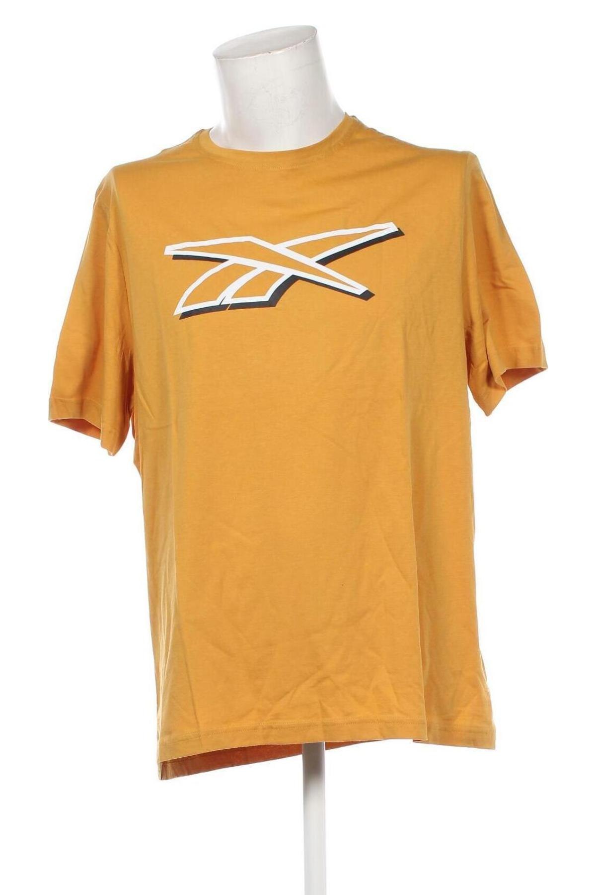 Męski T-shirt Reebok, Rozmiar XL, Kolor Beżowy, Cena 124,49 zł