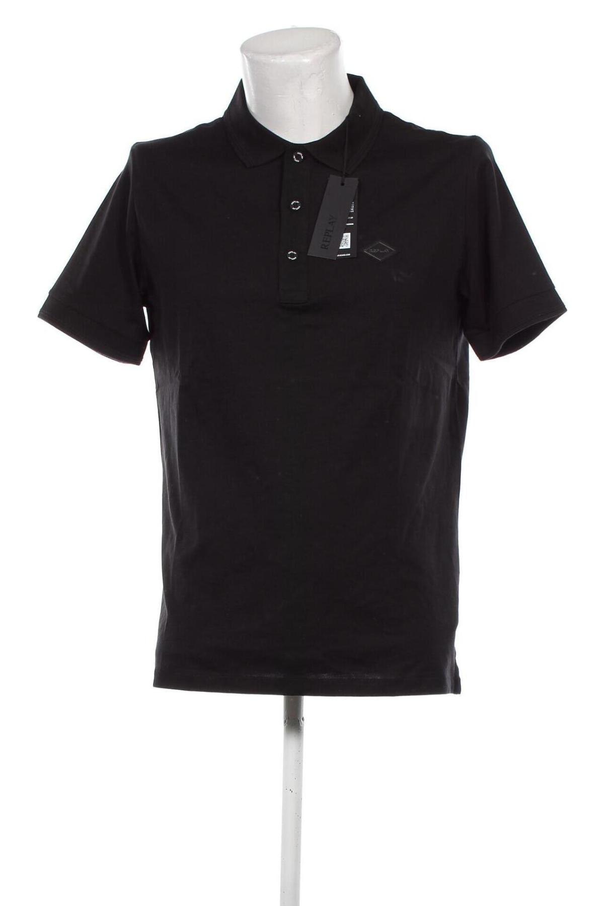 Herren T-Shirt Replay, Größe M, Farbe Schwarz, Preis € 54,99