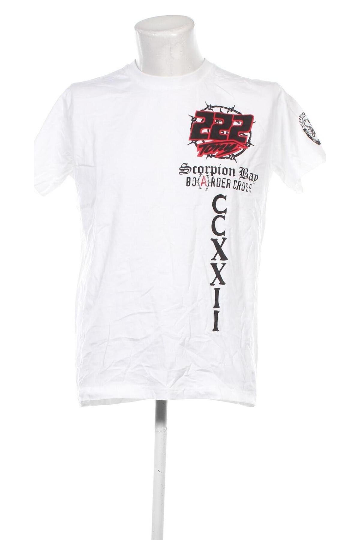 Ανδρικό t-shirt Scorpion Bay, Μέγεθος XL, Χρώμα Λευκό, Τιμή 12,99 €