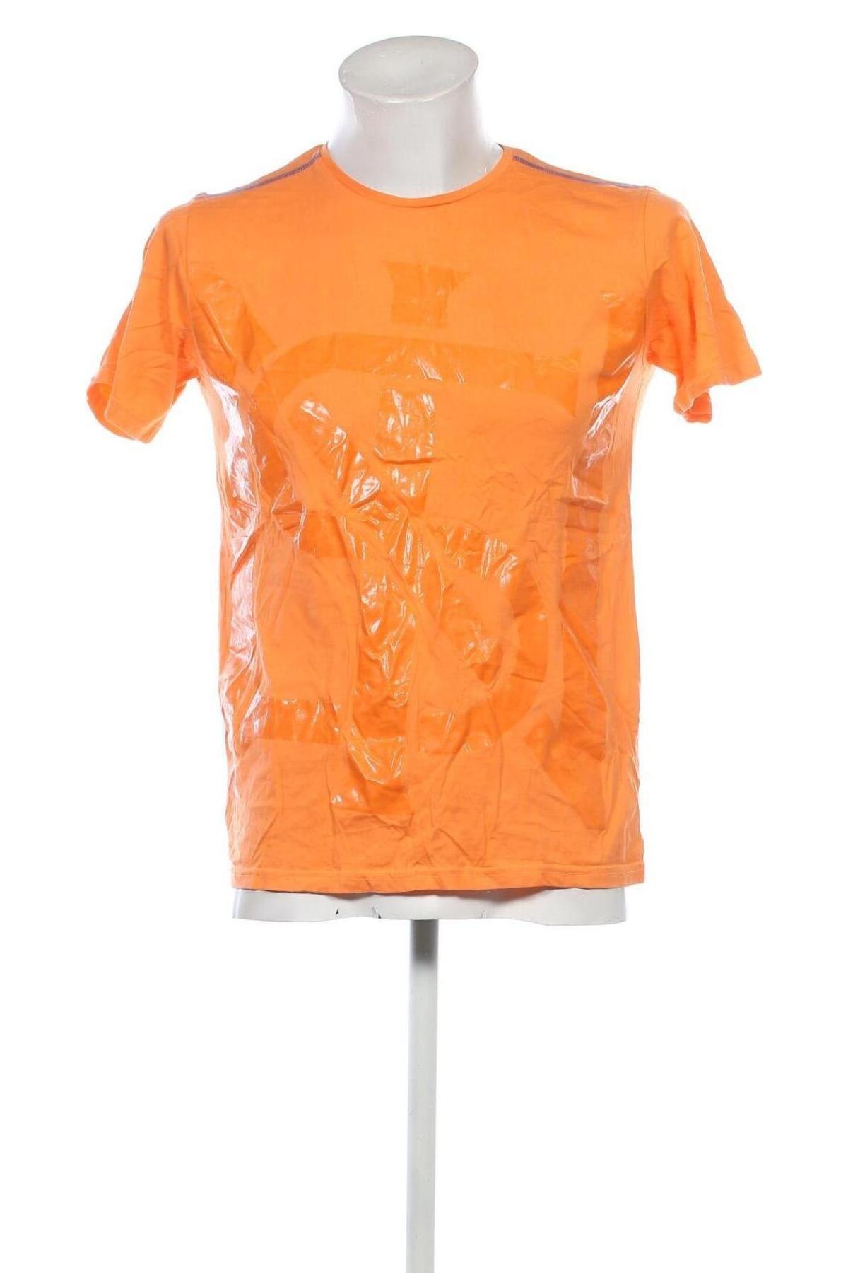 Herren T-Shirt Scuola Nautica Italiana, Größe M, Farbe Orange, Preis € 4,99