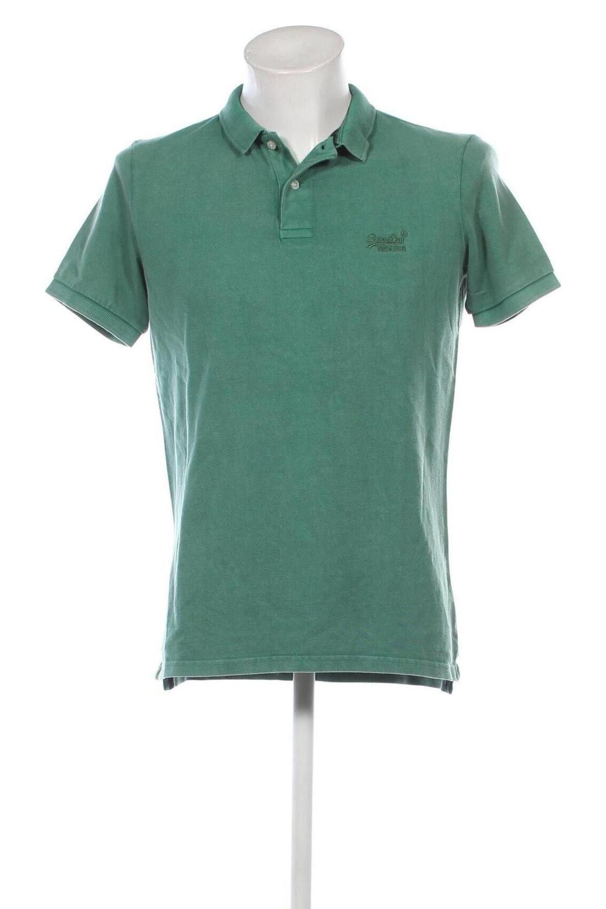 Tricou de bărbați Superdry, Mărime L, Culoare Verde, Preț 183,99 Lei