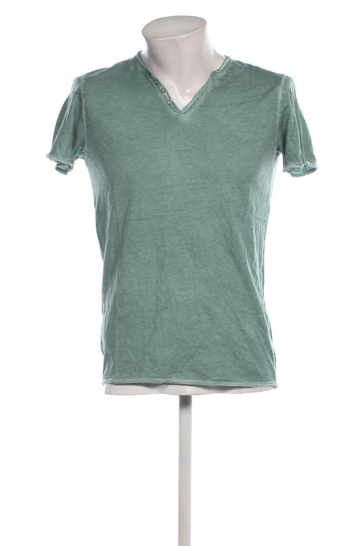 Herren T-Shirt Terranova, Größe S, Farbe Grün, Preis 3,99 €