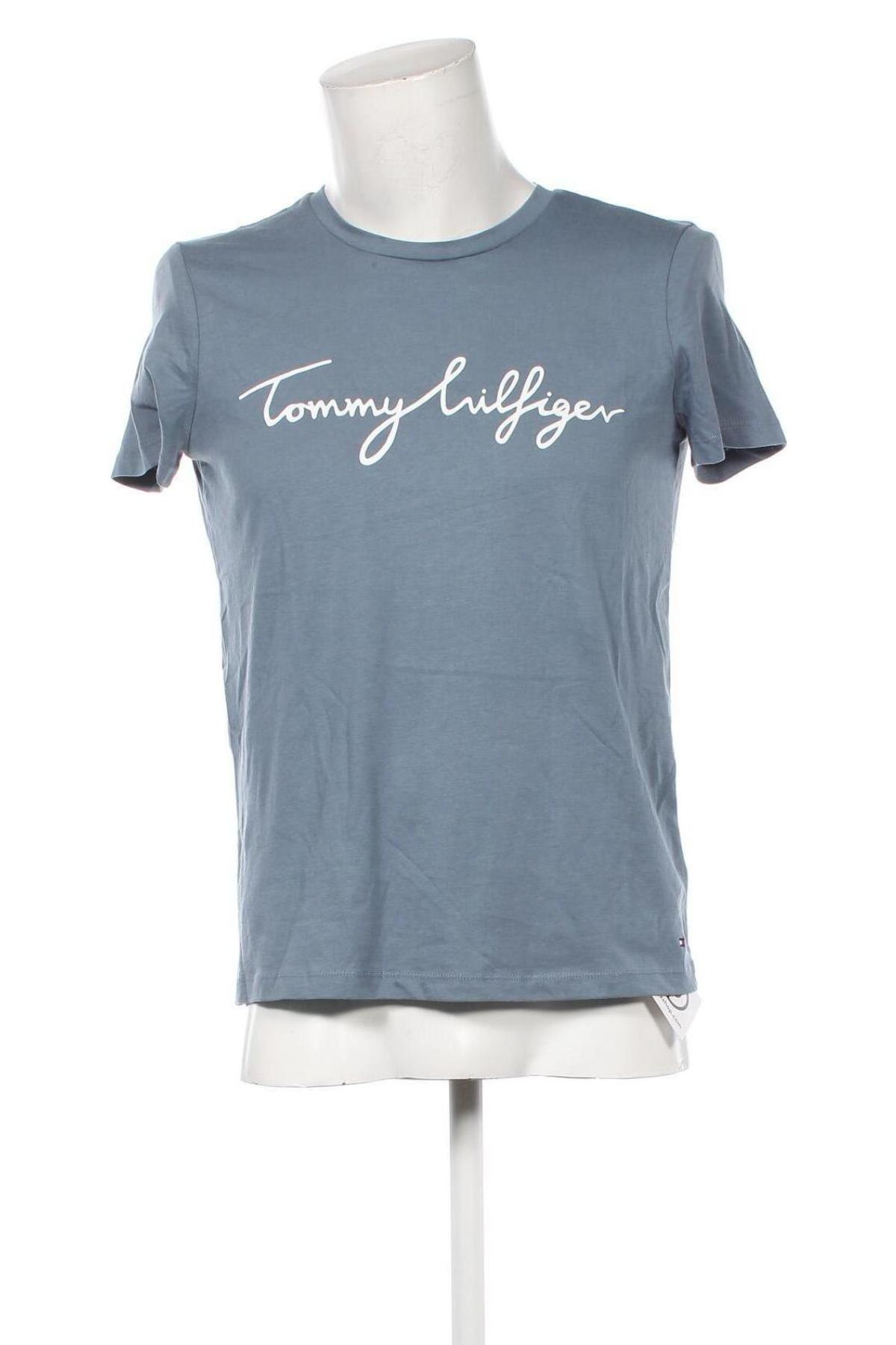 Ανδρικό t-shirt Tommy Hilfiger, Μέγεθος L, Χρώμα Μπλέ, Τιμή 39,99 €