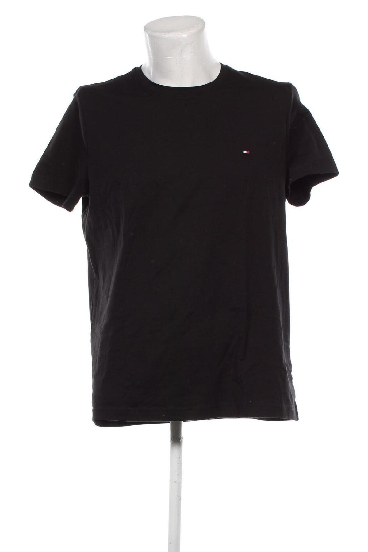 Ανδρικό t-shirt Tommy Hilfiger, Μέγεθος XXL, Χρώμα Μαύρο, Τιμή 27,99 €