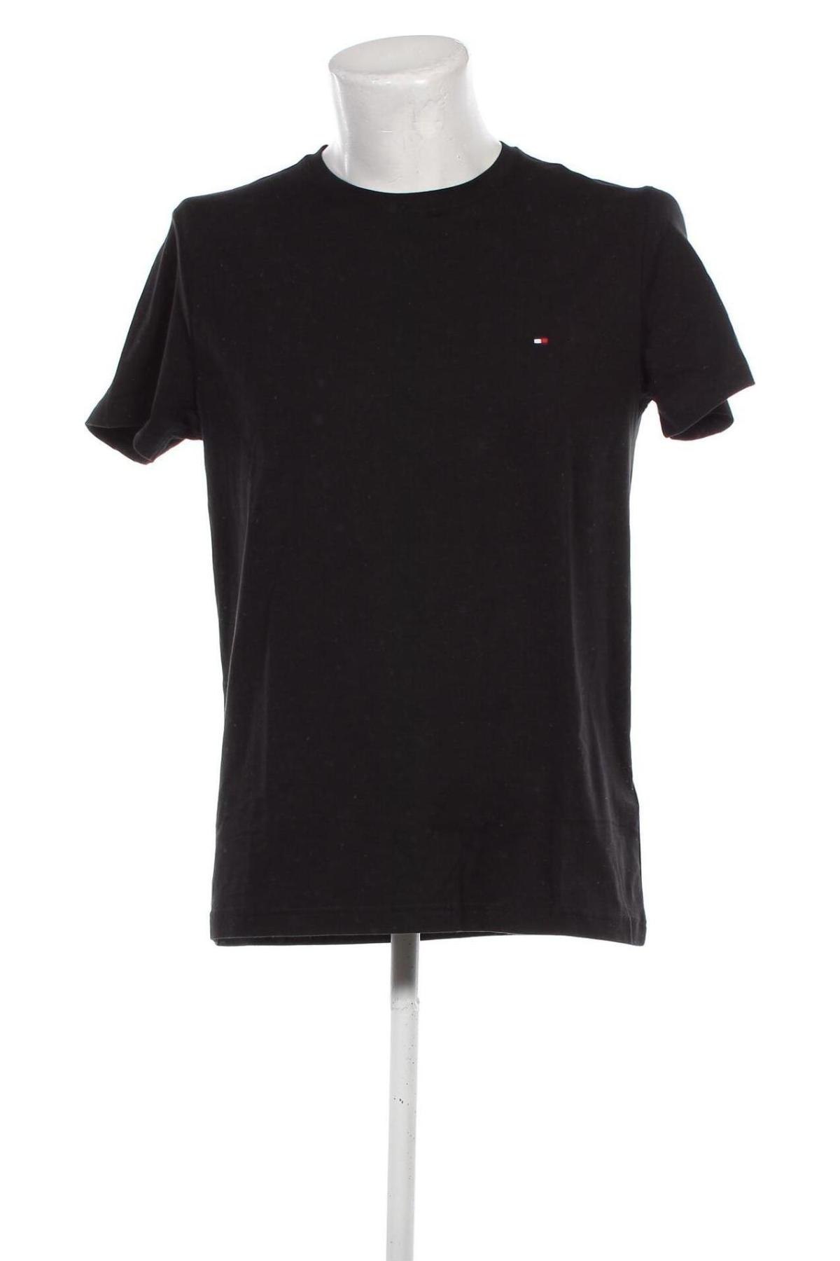 Ανδρικό t-shirt Tommy Hilfiger, Μέγεθος XL, Χρώμα Μαύρο, Τιμή 31,99 €