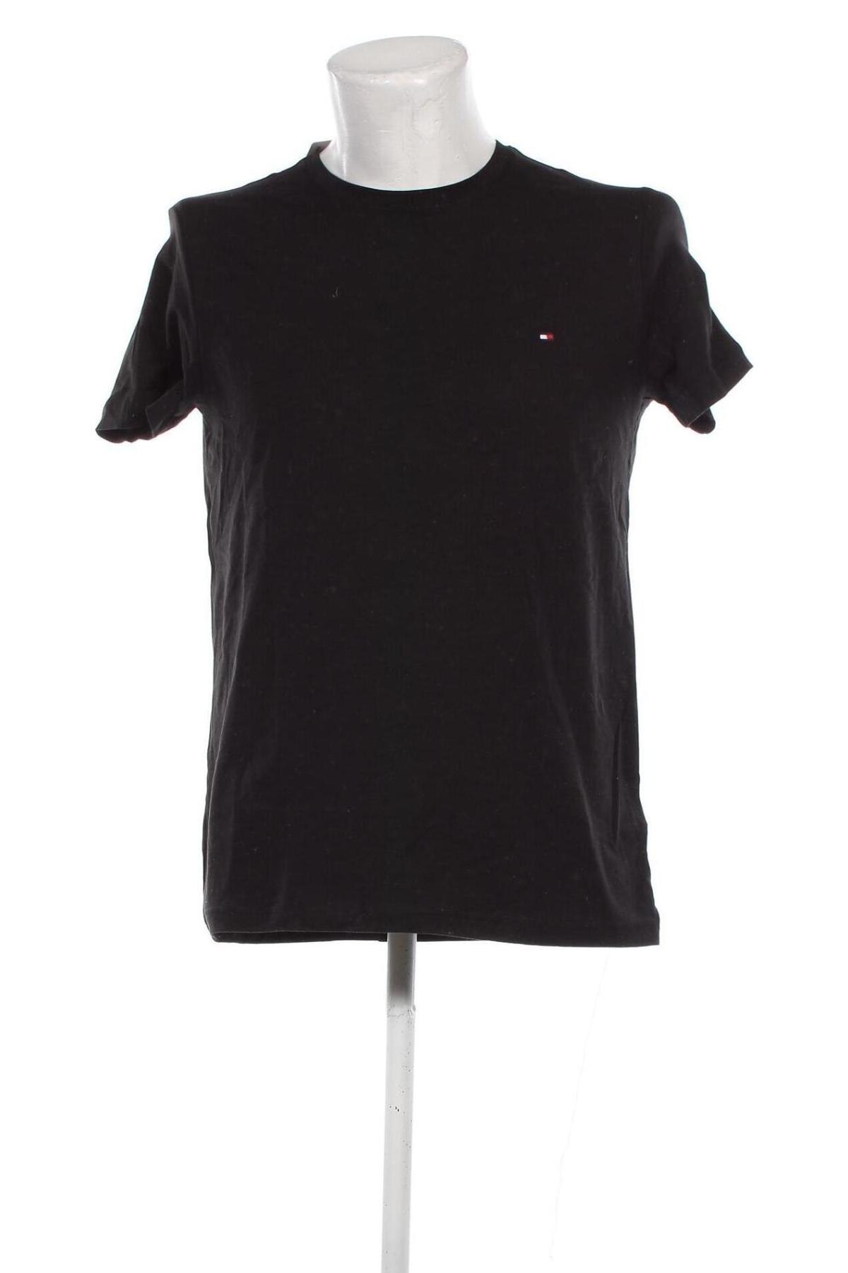 Ανδρικό t-shirt Tommy Hilfiger, Μέγεθος L, Χρώμα Μαύρο, Τιμή 39,99 €