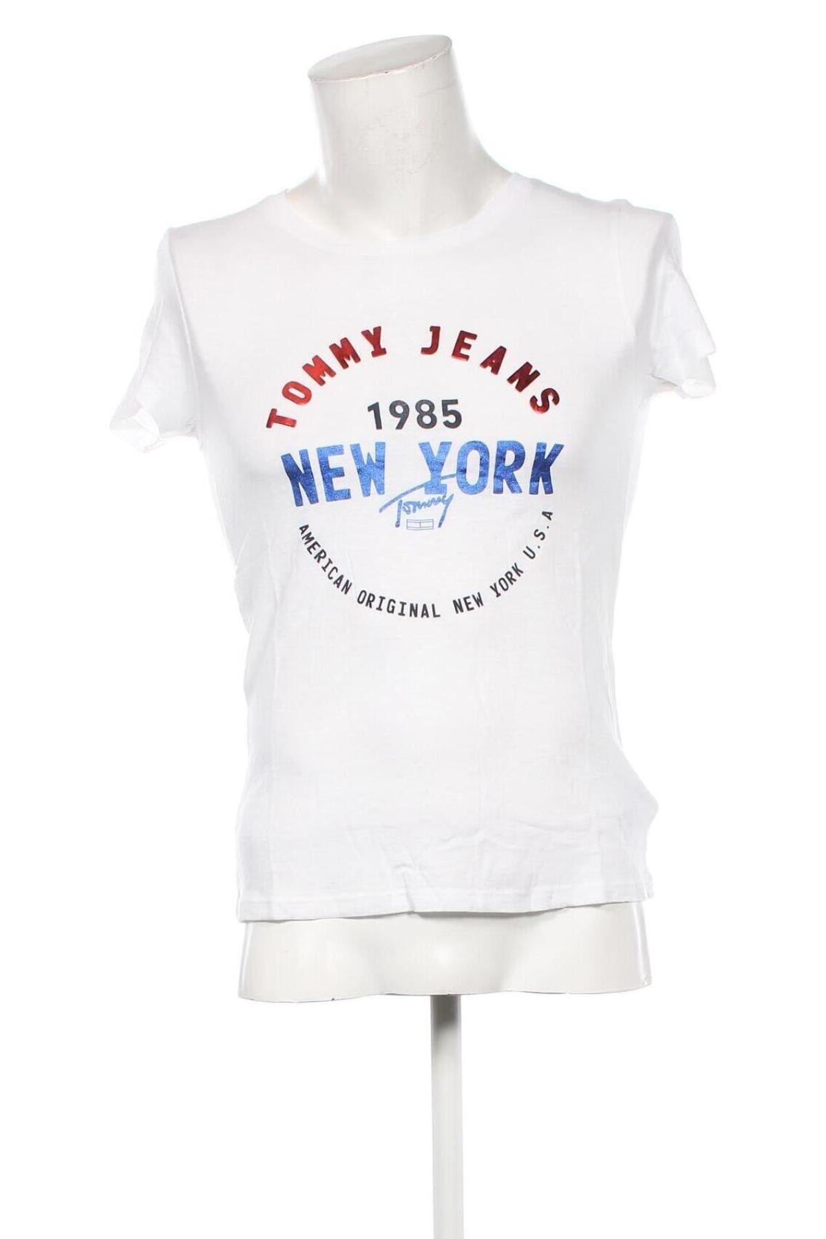 Męski T-shirt Tommy Jeans, Rozmiar S, Kolor Biały, Cena 154,99 zł