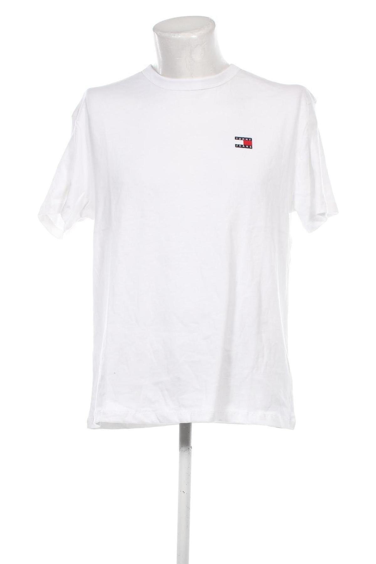 Męski T-shirt Tommy Jeans, Rozmiar M, Kolor Biały, Cena 174,99 zł