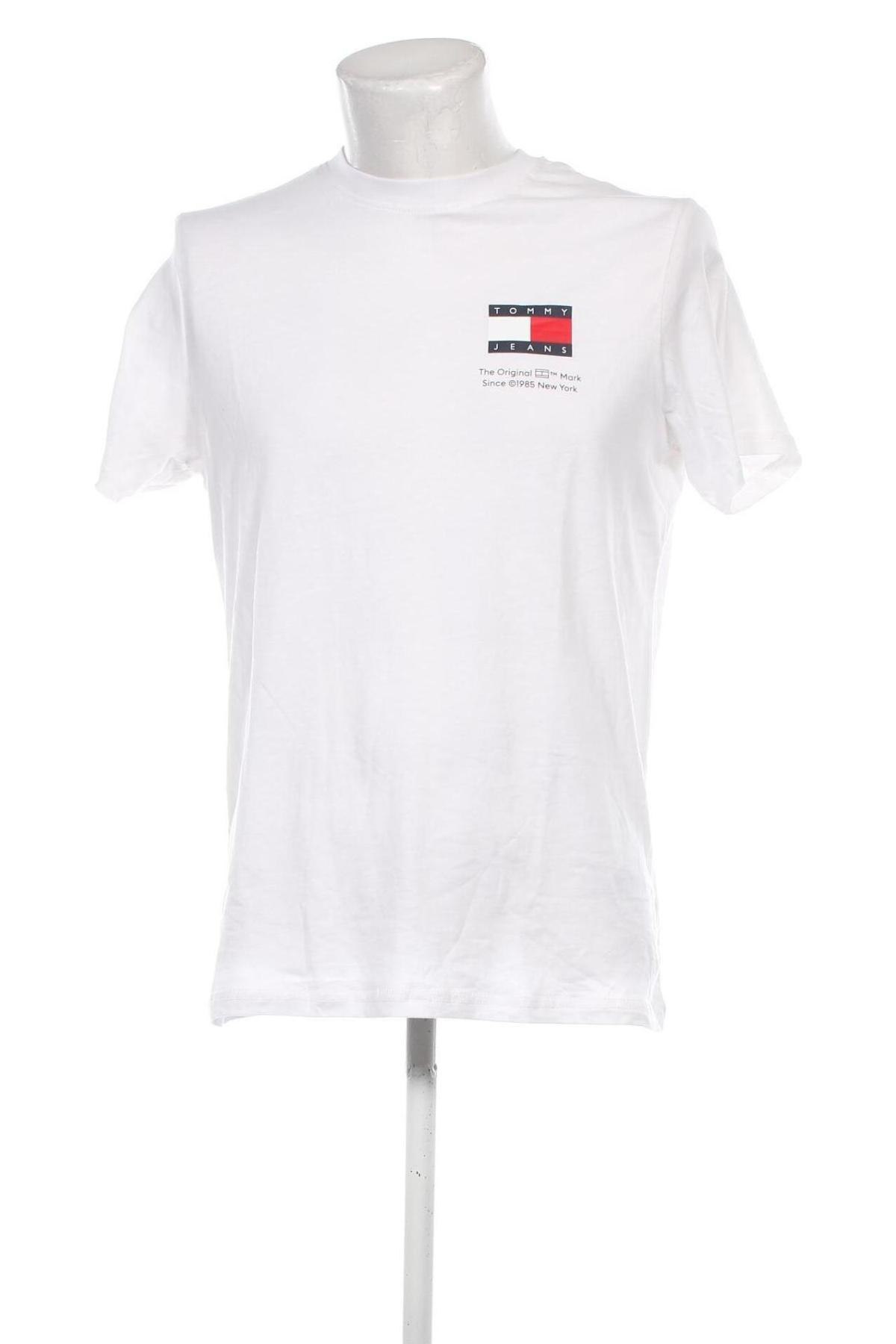 Męski T-shirt Tommy Jeans, Rozmiar M, Kolor Biały, Cena 133,99 zł