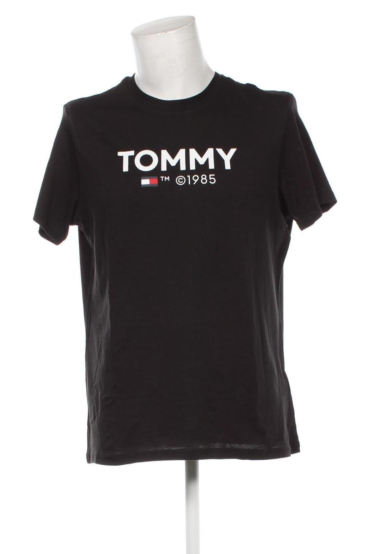 Ανδρικό t-shirt Tommy Jeans, Μέγεθος XL, Χρώμα Μαύρο, Τιμή 29,99 €