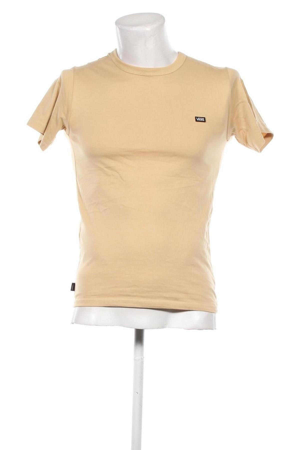 Herren T-Shirt Vans, Größe S, Farbe Beige, Preis € 13,99