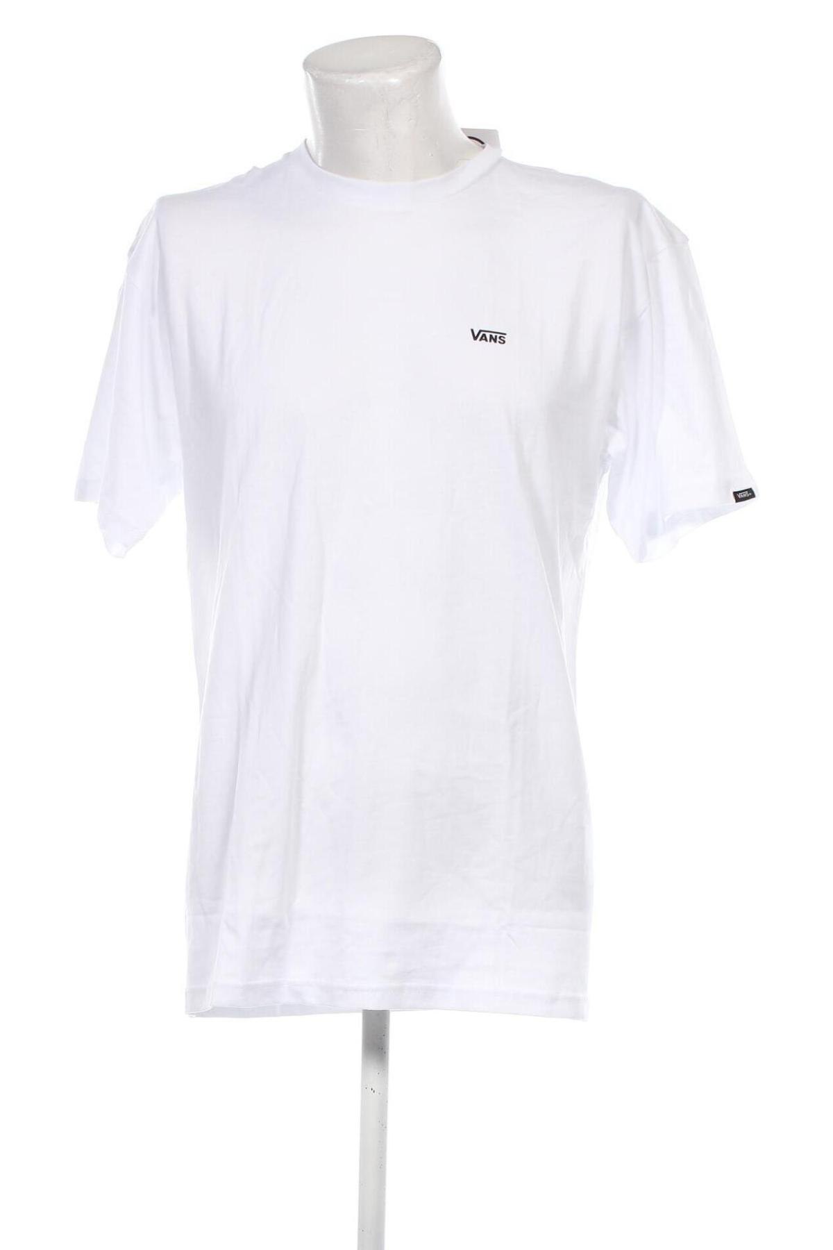 Ανδρικό t-shirt Vans, Μέγεθος L, Χρώμα Λευκό, Τιμή 15,99 €