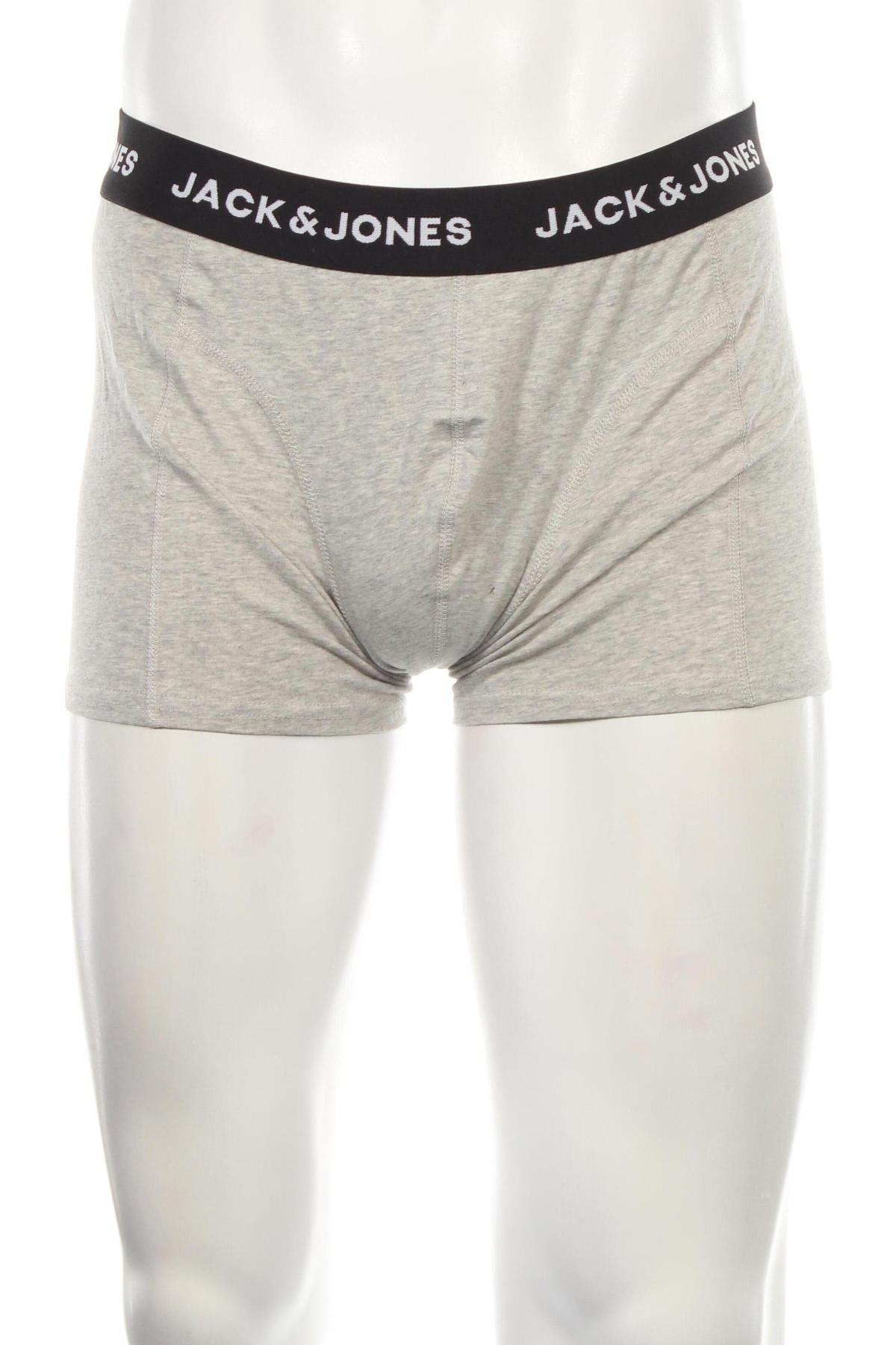 Boxershorts Jack & Jones, Größe XXL, Farbe Grau, Preis 7,79 €