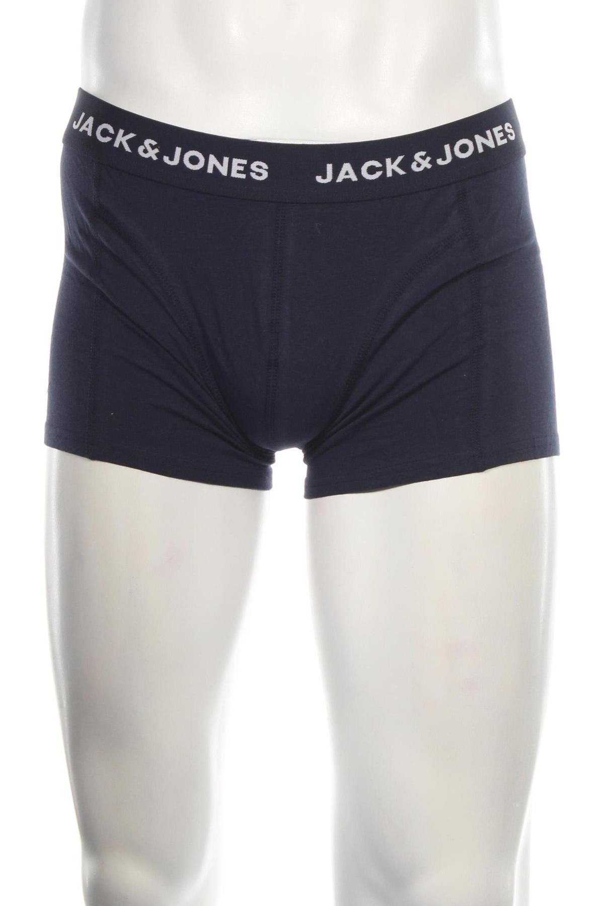 Ανδρικά μποξεράκια Jack & Jones, Μέγεθος L, Χρώμα Μπλέ, Τιμή 7,99 €