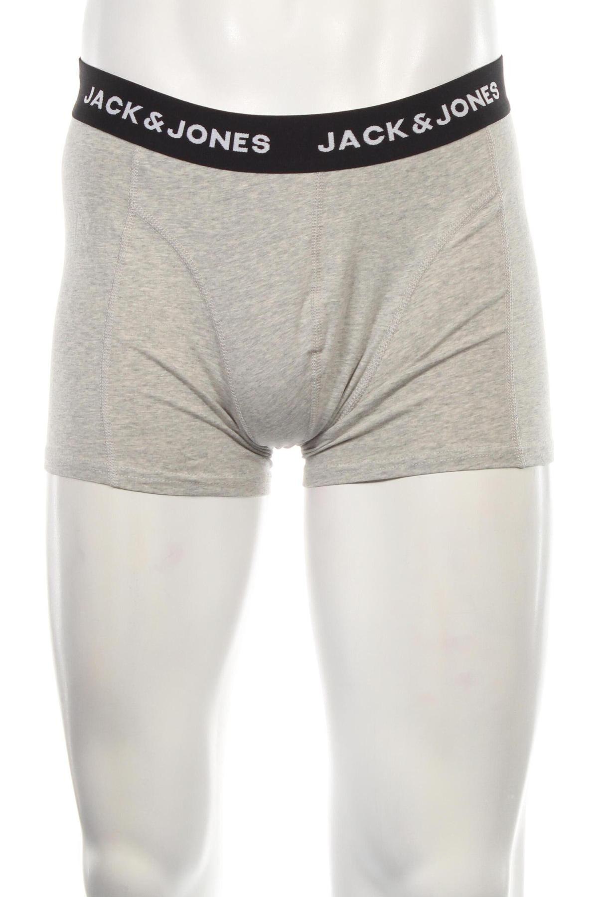 Boxershorts Jack & Jones, Größe L, Farbe Grau, Preis € 6,99