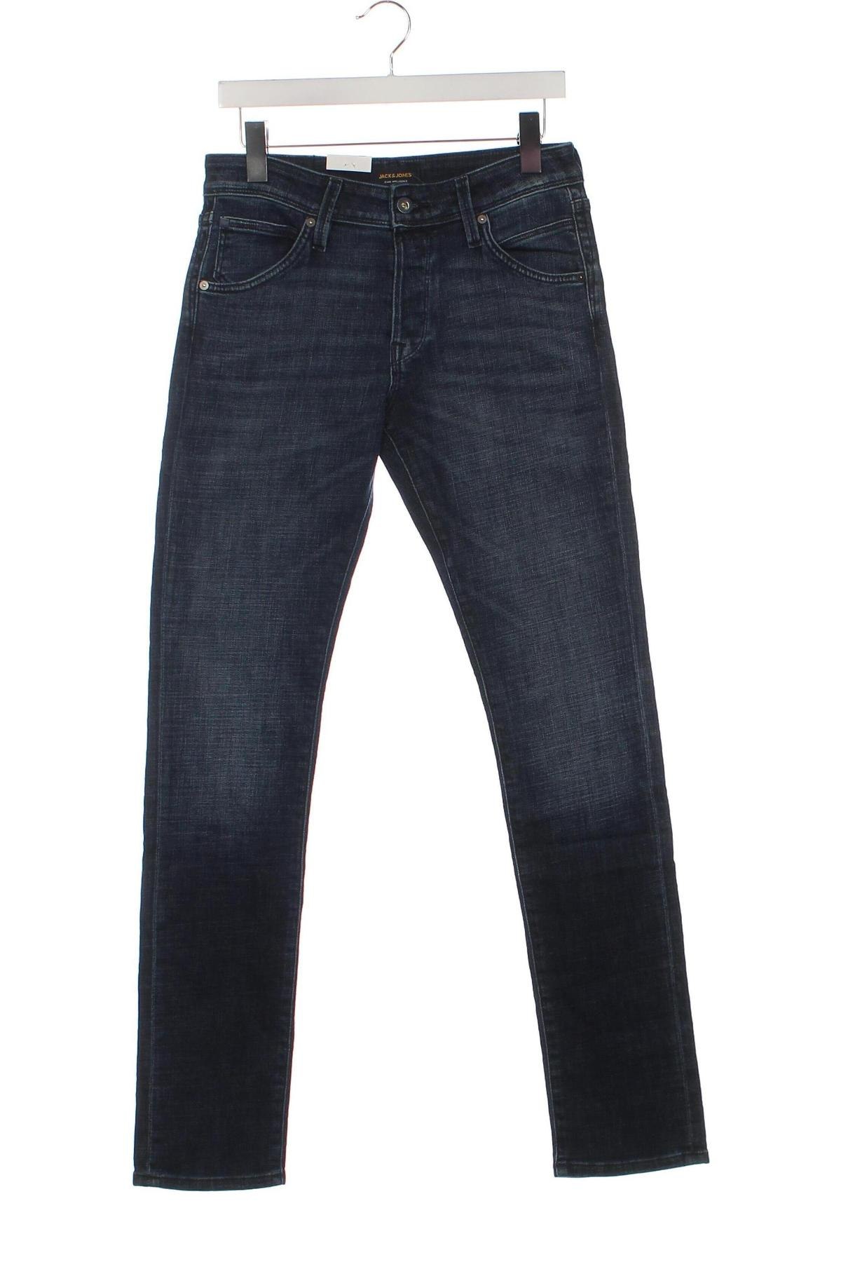 Męskie jeansy Jack & Jones, Rozmiar S, Kolor Niebieski, Cena 73,99 zł