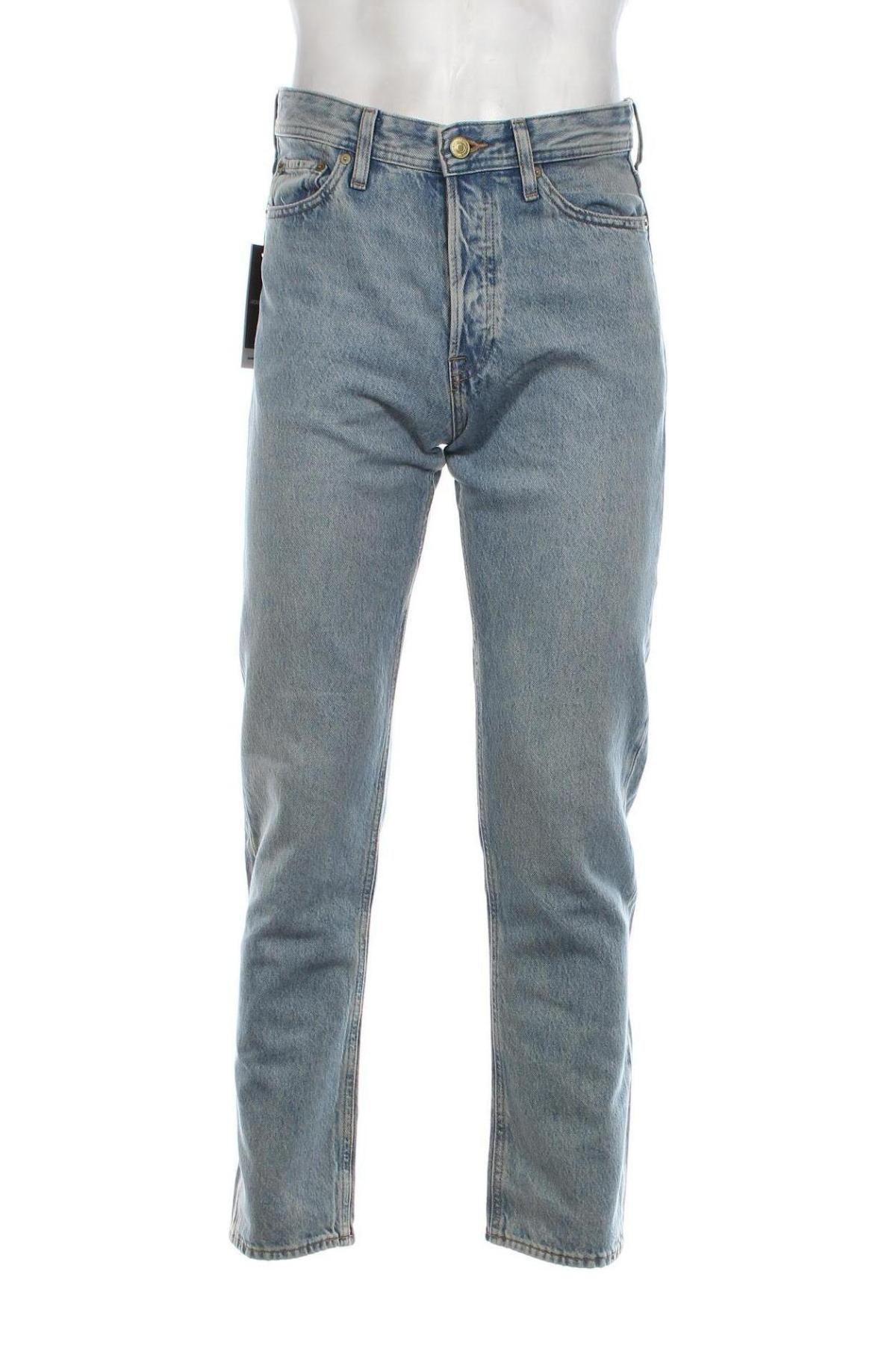 Męskie jeansy Jack & Jones, Rozmiar S, Kolor Niebieski, Cena 73,99 zł