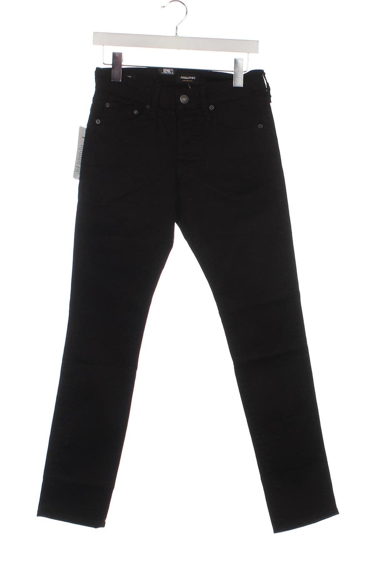 Męskie jeansy Jack & Jones, Rozmiar XS, Kolor Czarny, Cena 73,99 zł