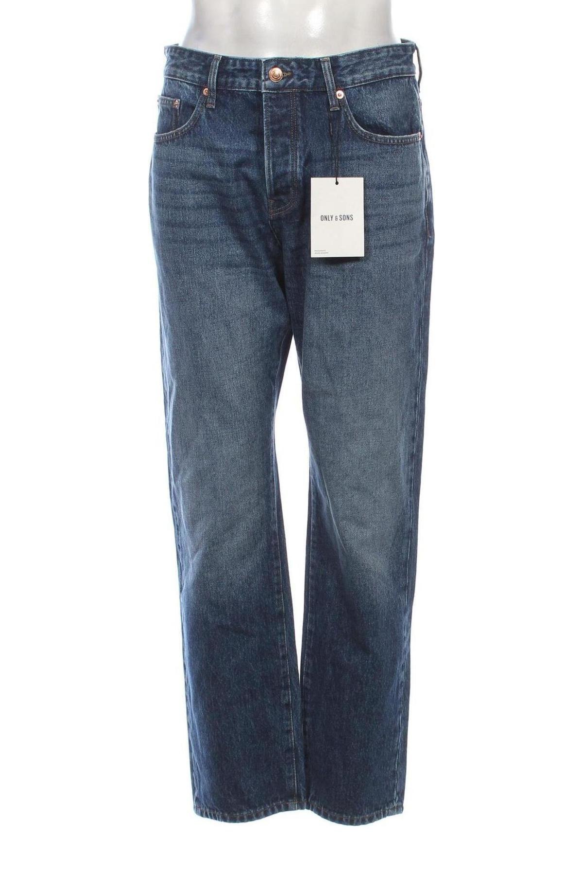 Herren Jeans Only & Sons, Größe M, Farbe Blau, Preis 32,29 €