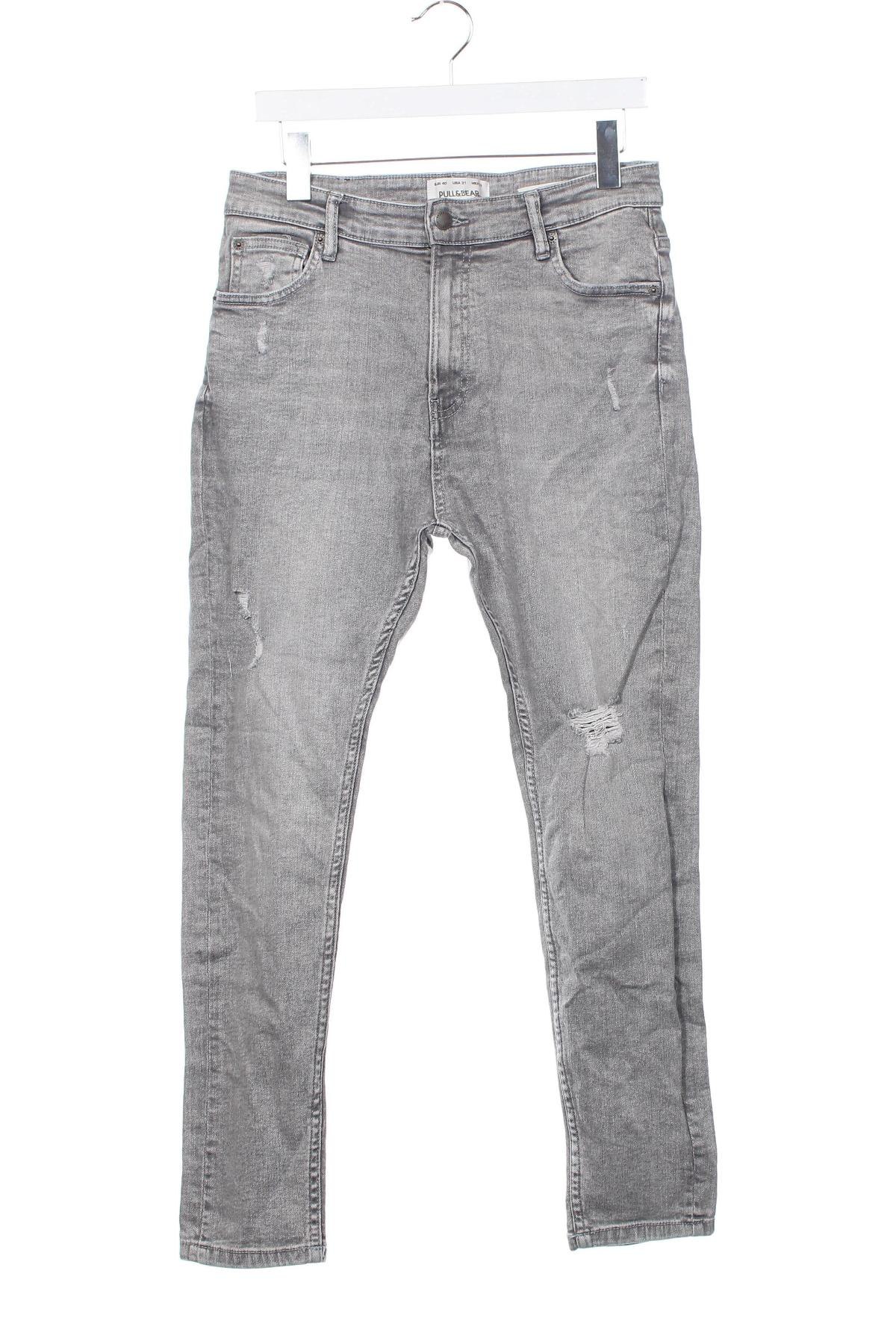 Herren Jeans Pull&Bear, Größe S, Farbe Grau, Preis € 20,29