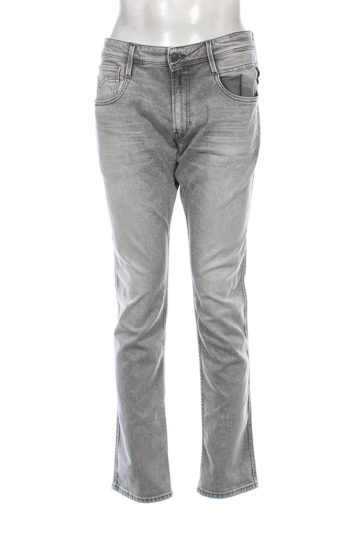 Herren Jeans Replay, Größe L, Farbe Grau, Preis 43,49 €