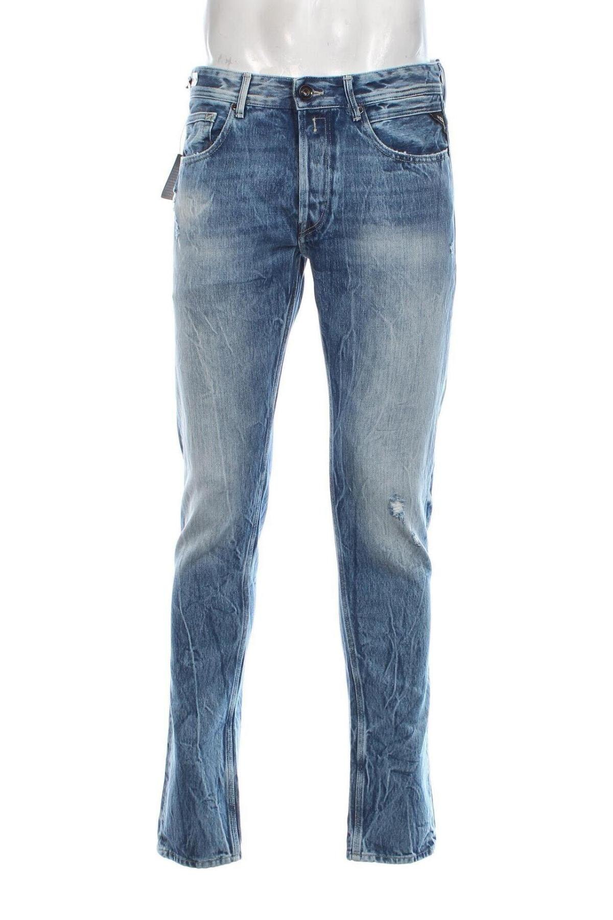 Herren Jeans Replay, Größe L, Farbe Blau, Preis 42,49 €