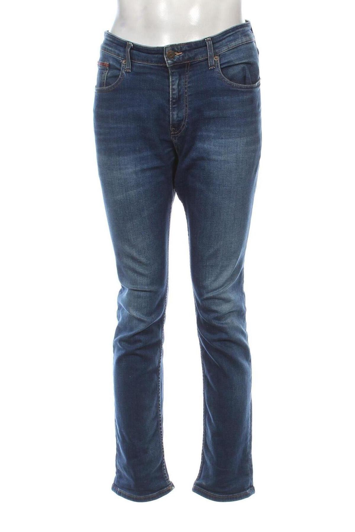 Męskie jeansy Tommy Jeans, Rozmiar L, Kolor Niebieski, Cena 155,99 zł