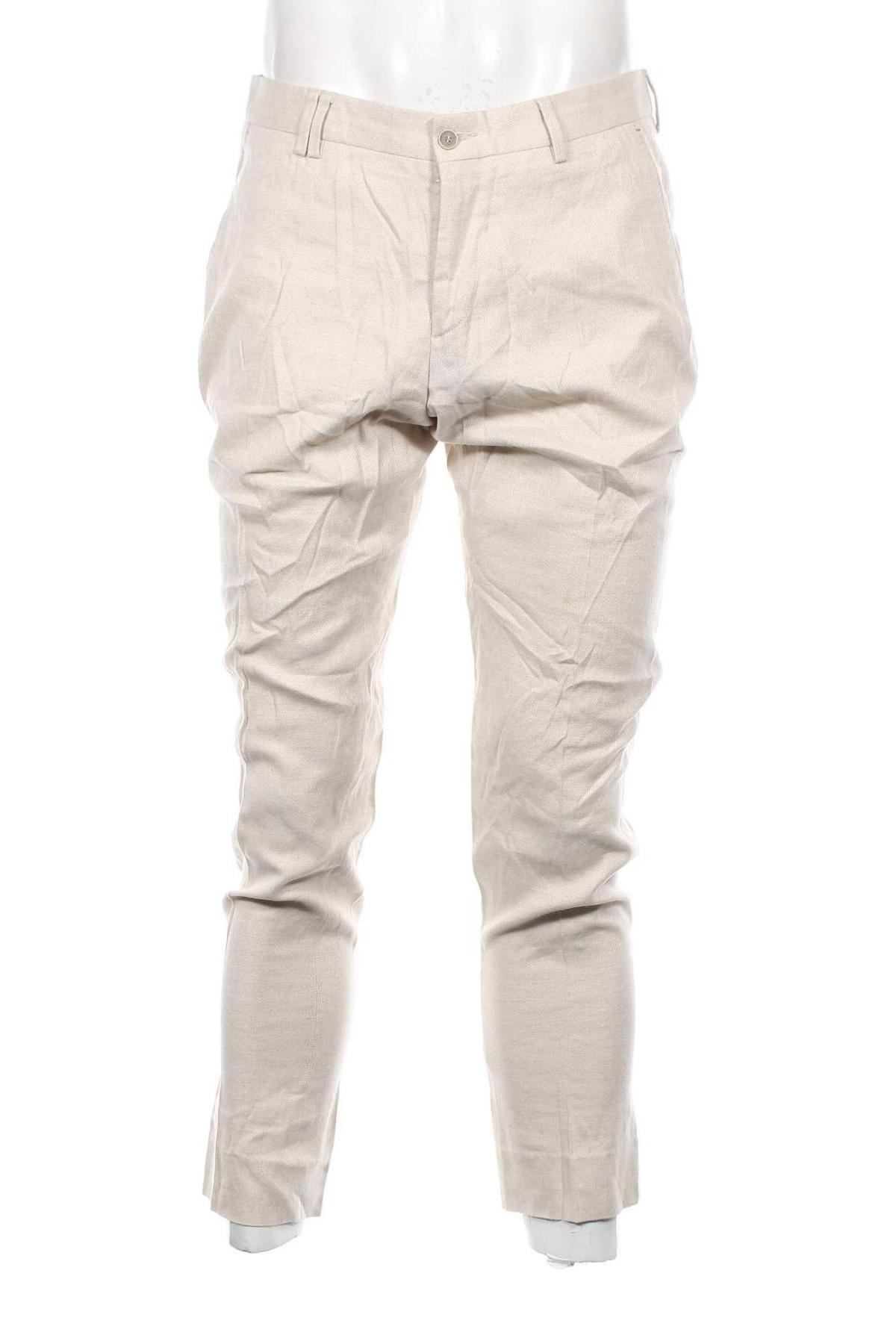 Herrenhose, Größe L, Farbe Beige, Preis € 20,29