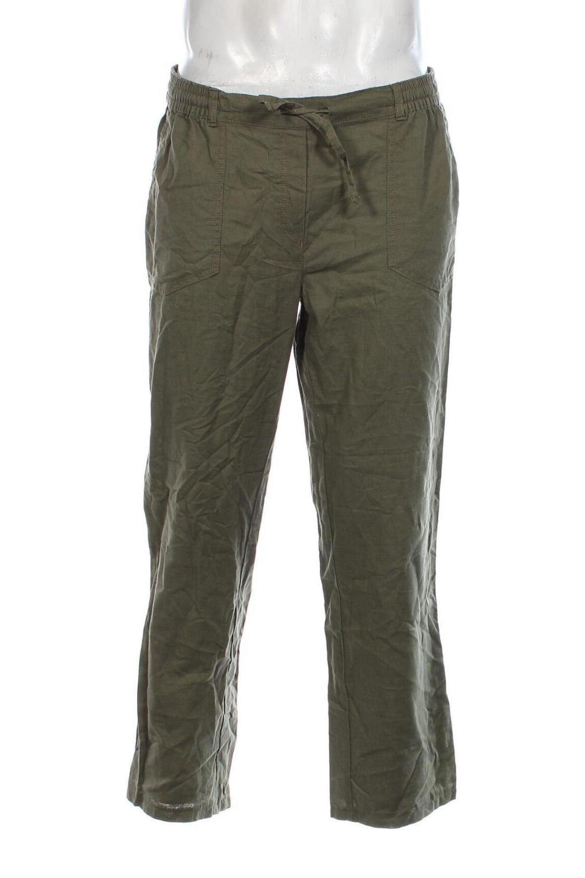 Pantaloni de bărbați, Mărime L, Culoare Verde, Preț 33,99 Lei