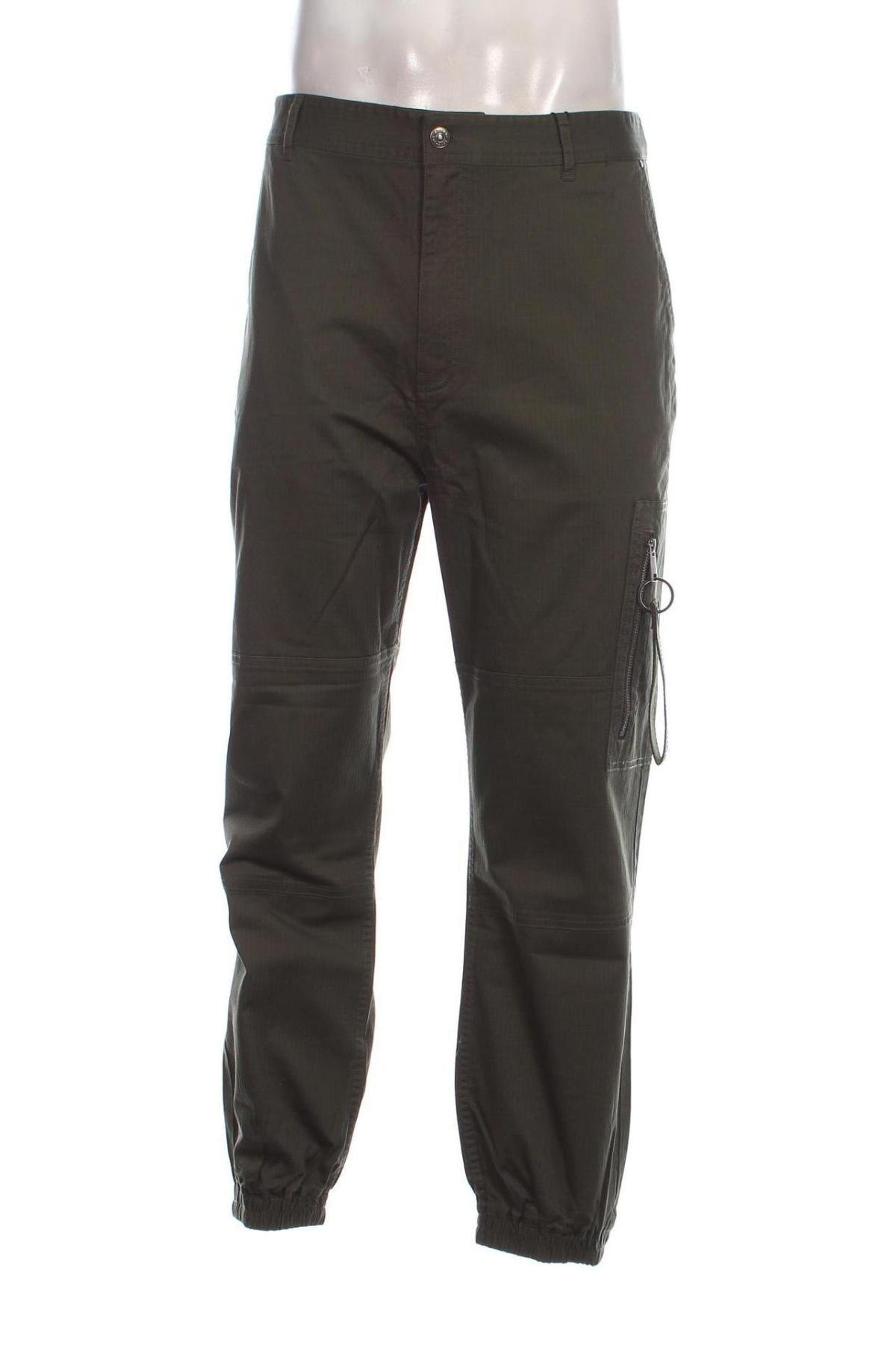 Pantaloni de bărbați Armani Exchange, Mărime L, Culoare Verde, Preț 671,29 Lei