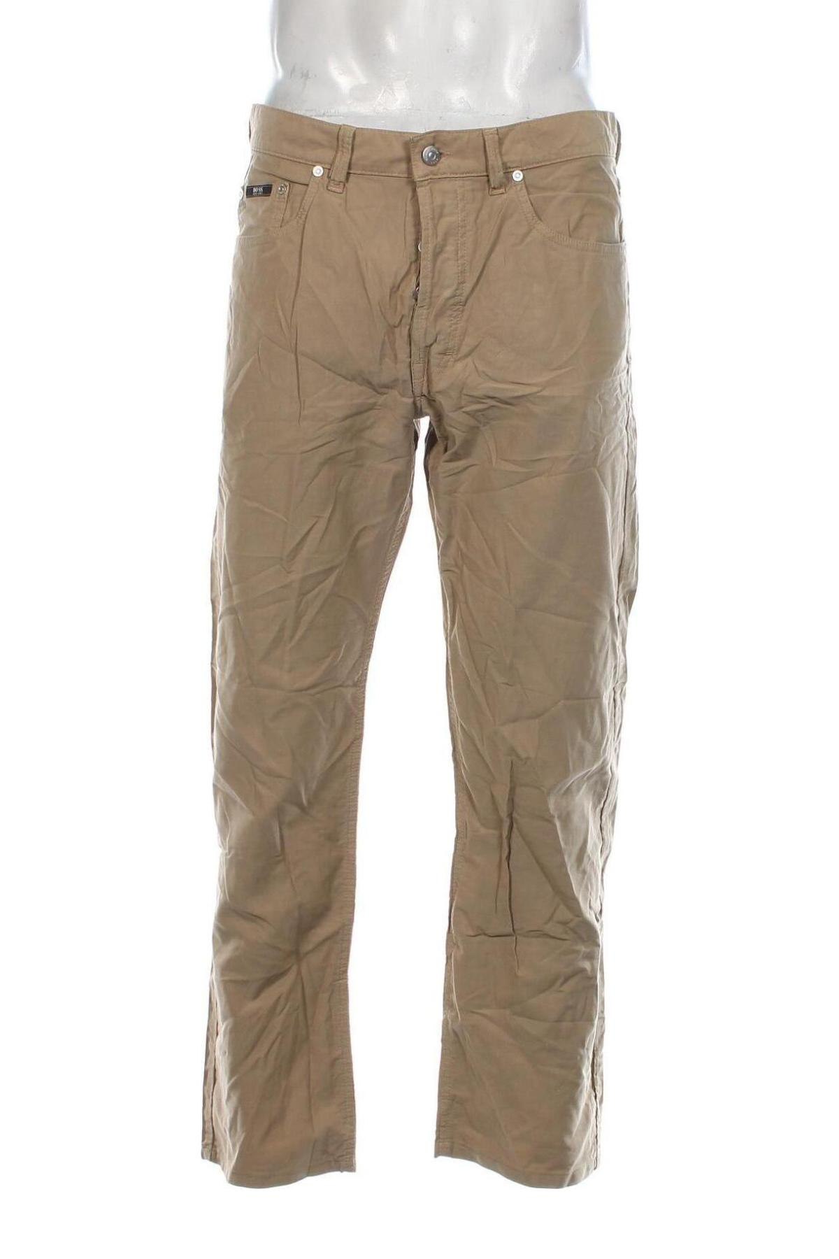 Herrenhose Hugo Boss, Größe L, Farbe Beige, Preis € 95,79