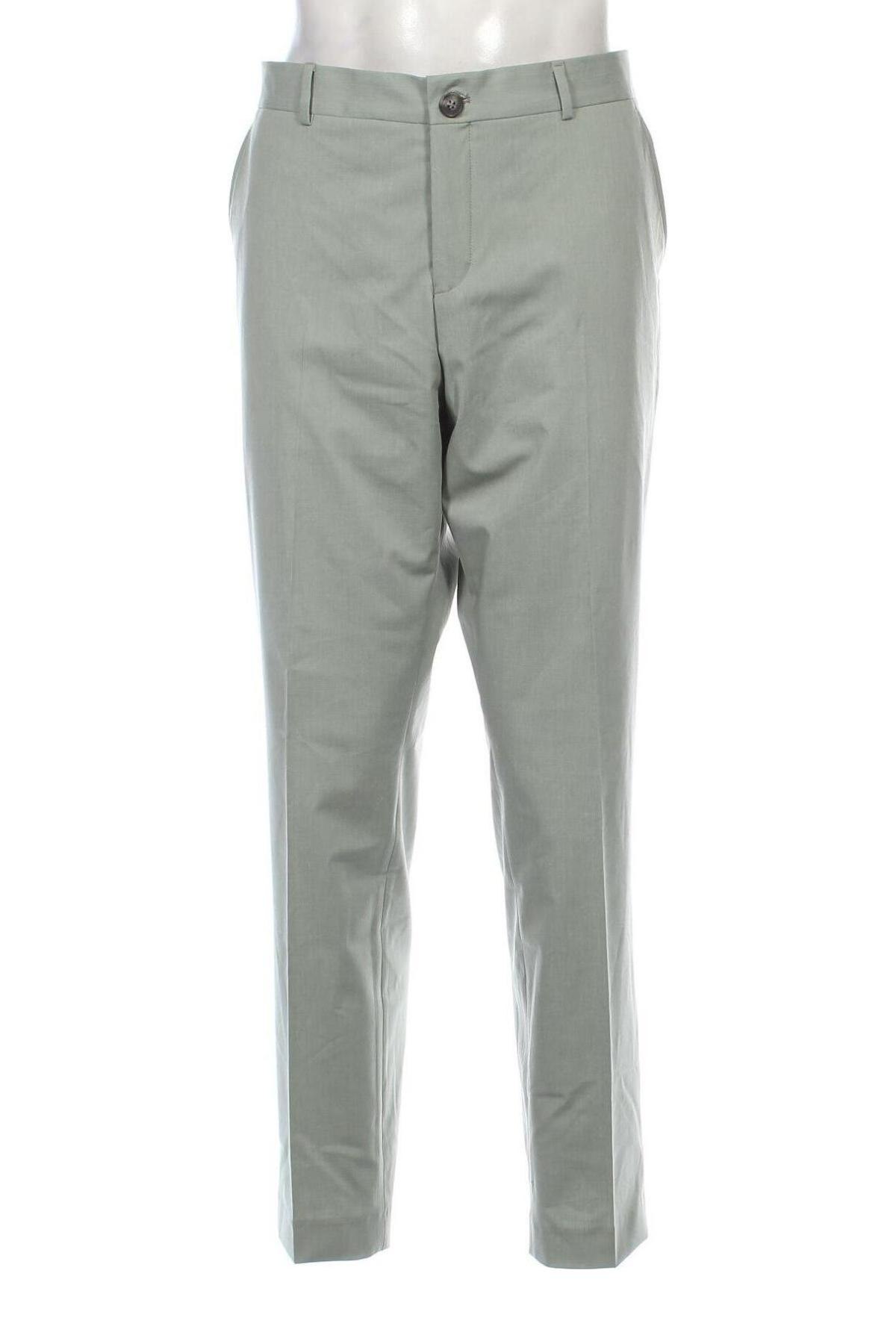 Pantaloni de bărbați Selected Homme, Mărime XL, Culoare Verde, Preț 135,99 Lei