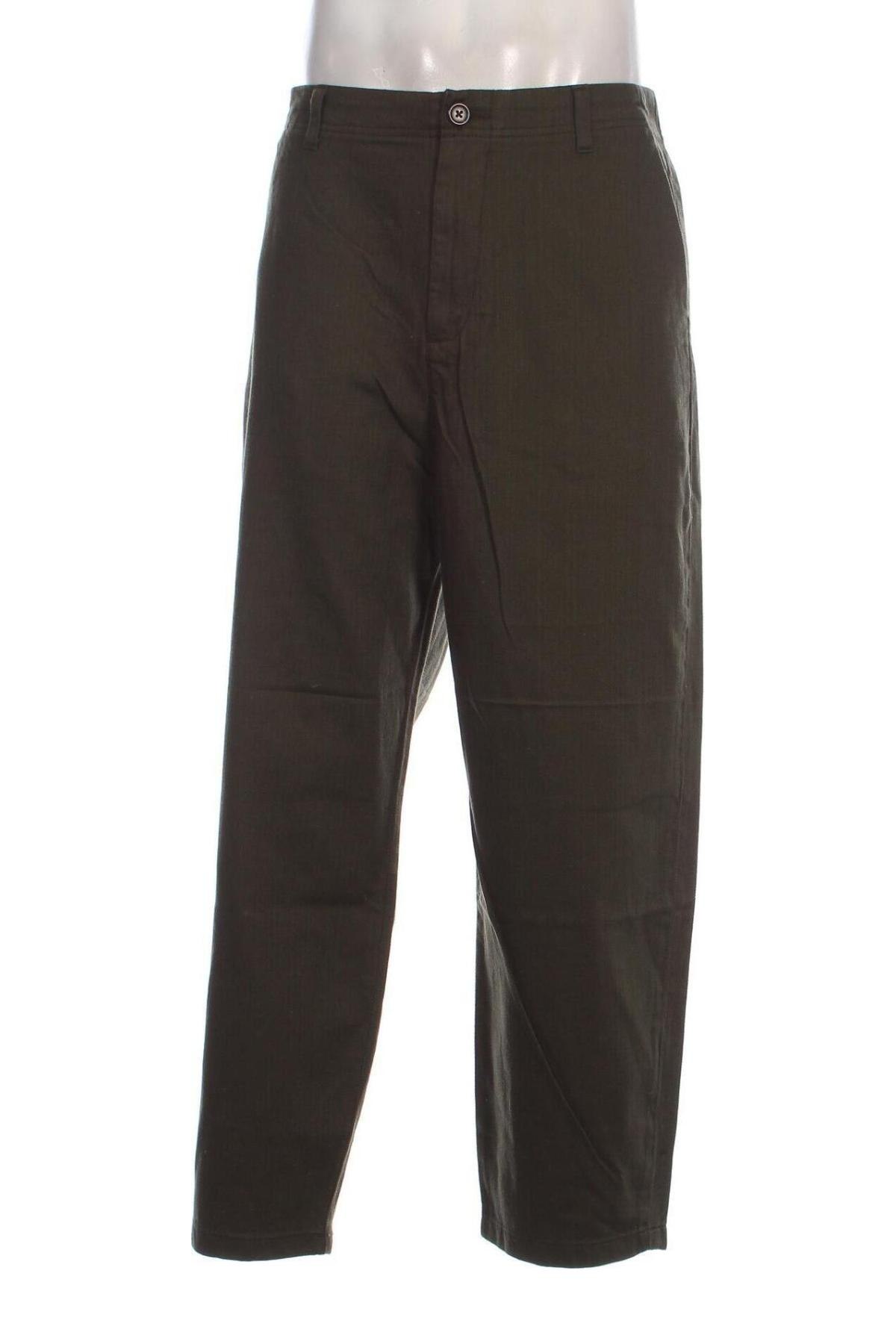 Pantaloni de bărbați Selected Homme, Mărime XL, Culoare Verde, Preț 302,49 Lei