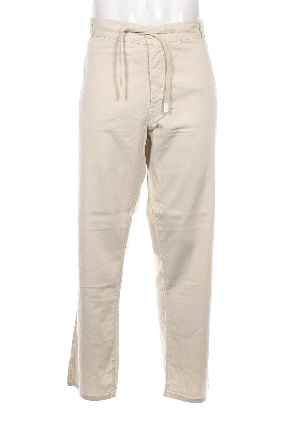 Herrenhose United Colors Of Benetton, Größe XXL, Farbe Beige, Preis 18,49 €