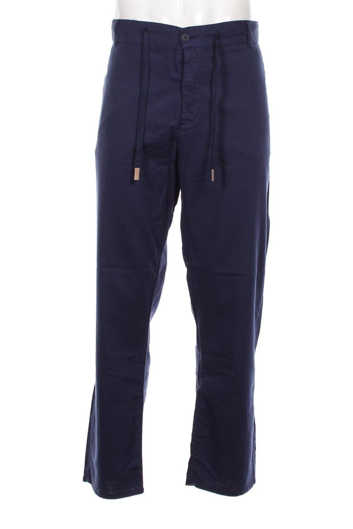 Pantaloni de bărbați United Colors Of Benetton, Mărime XL, Culoare Albastru, Preț 119,99 Lei