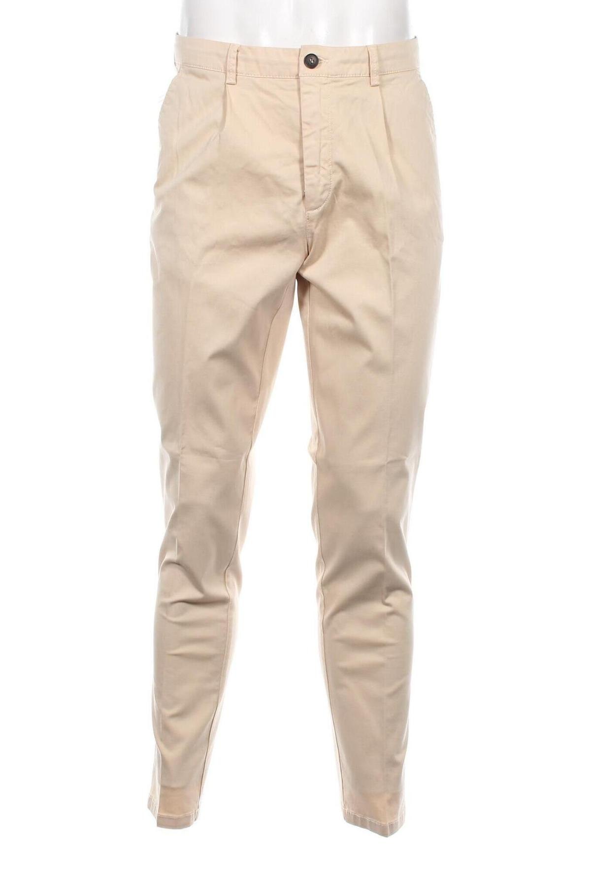 Herrenhose United Colors Of Benetton, Größe M, Farbe Beige, Preis 17,49 €