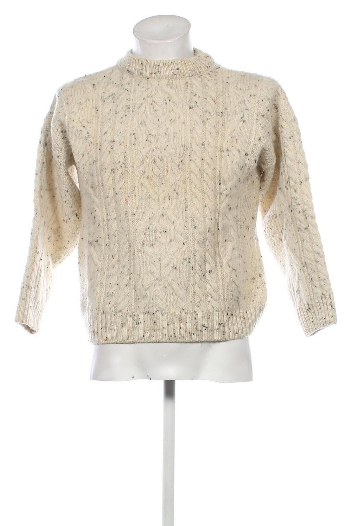 Herrenpullover, Größe S, Farbe Ecru, Preis € 14,32