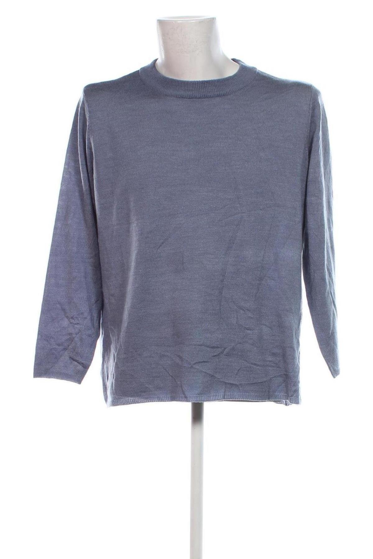 Herrenpullover, Größe M, Farbe Blau, Preis 9,29 €