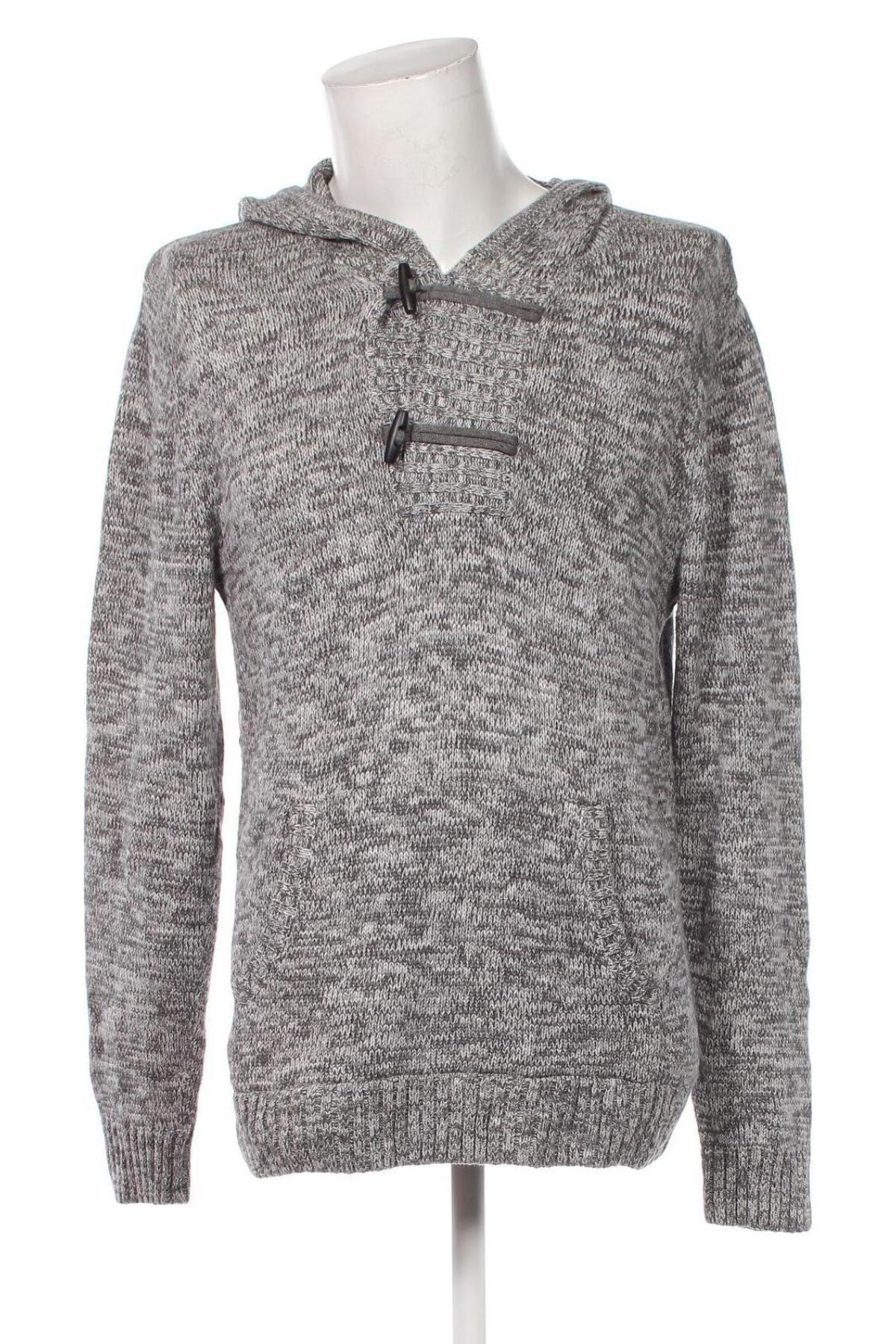 Herrenpullover, Größe L, Farbe Grau, Preis € 9,49