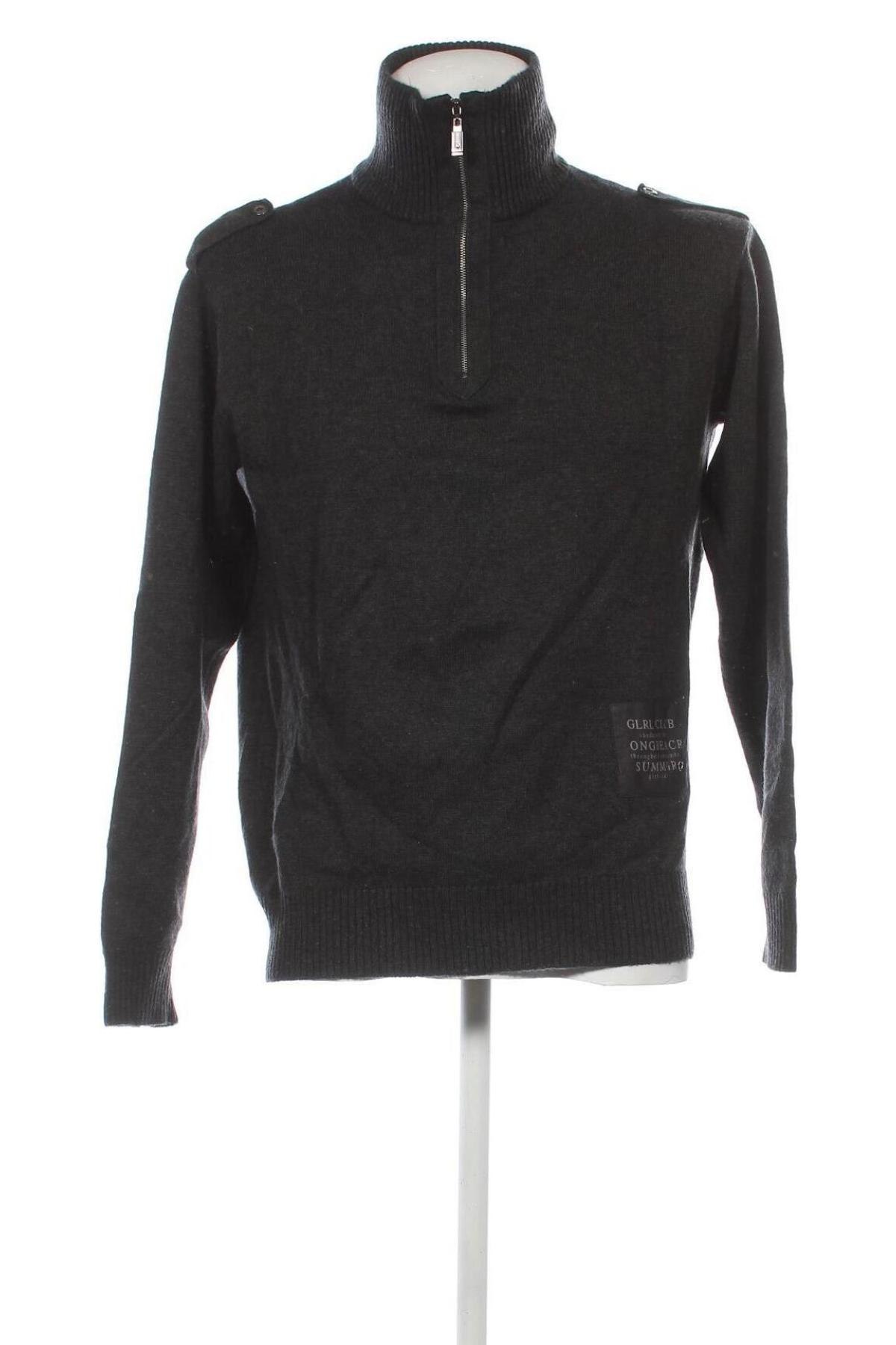 Herrenpullover, Größe L, Farbe Grau, Preis € 8,49